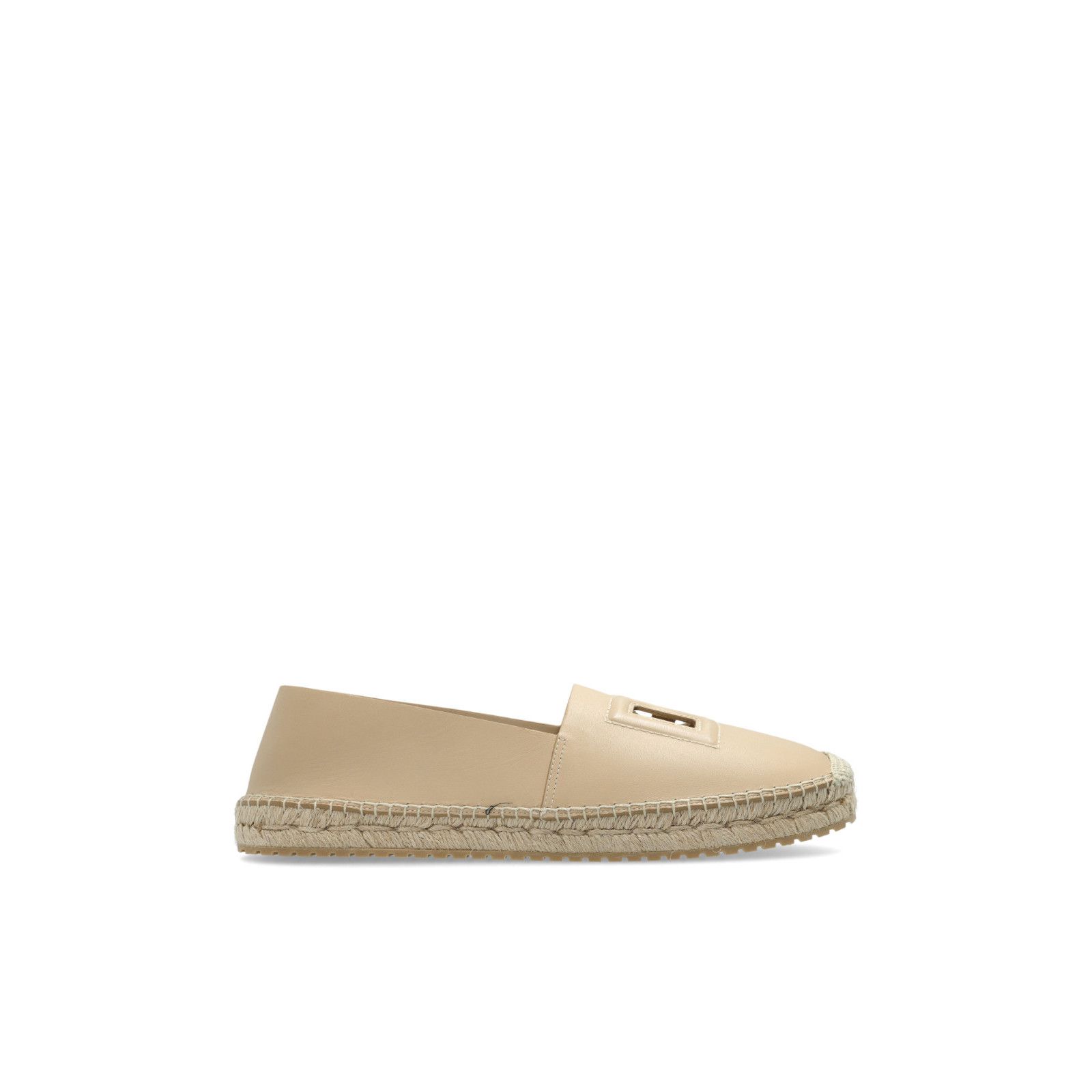 Dolce & Gabbana DOLCE&GABBANA Beige Leather Espadrilles New & Authentic (Men Size US 10 / EU 43 - 1 Thumbnail