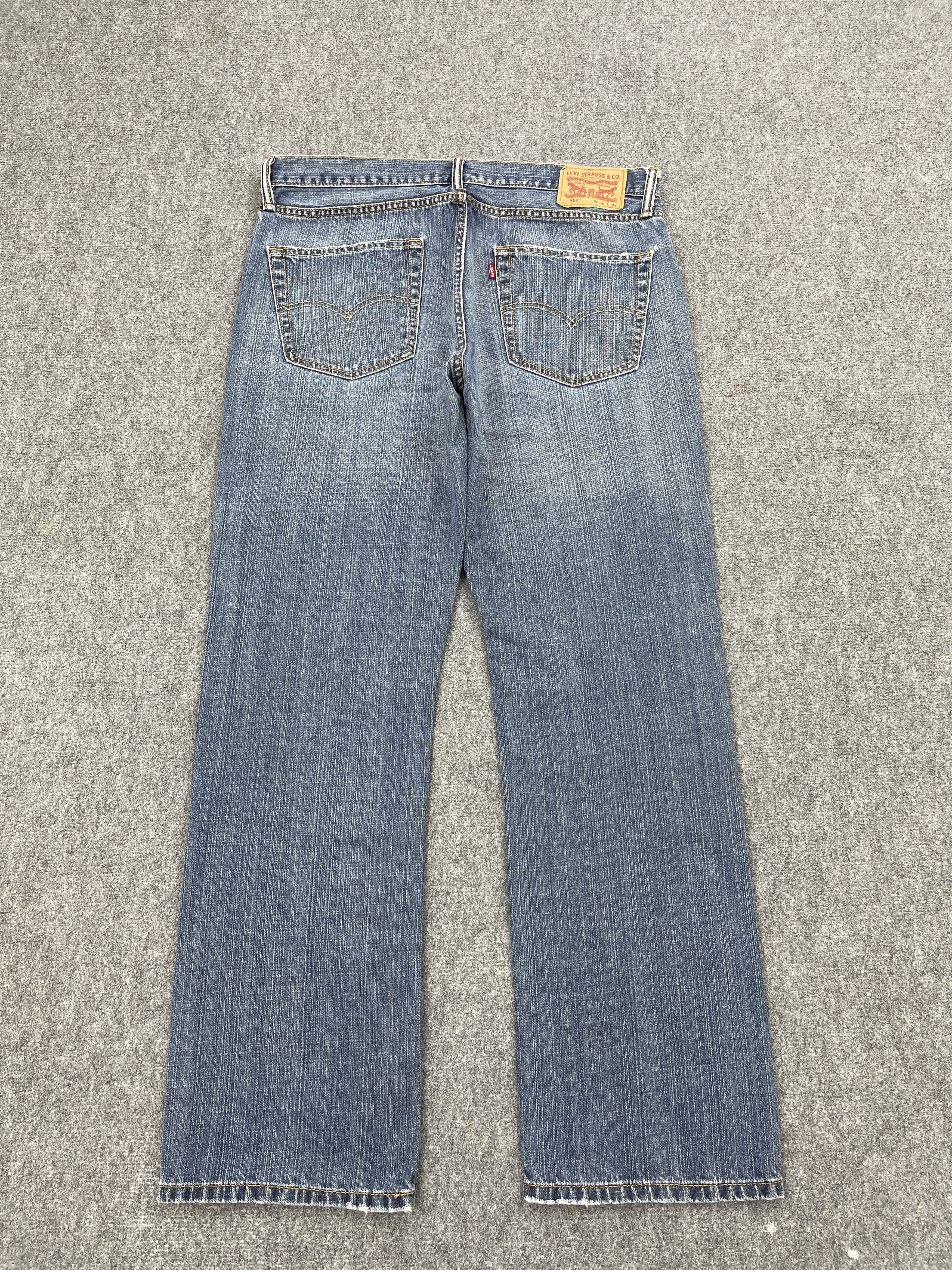 Levi's × Vintage Light Washed Vintage Levis 559 Jeans DP2507 Size US 36 / EU 52 - 3 Thumbnail
