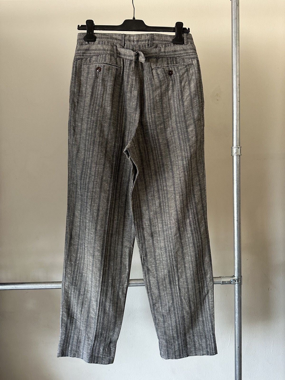 Boneville 1990s Boneville Pleated Front Wide Leg Pant Massimo Osti Era Size US 30 / EU 46 - 5 Thumbnail