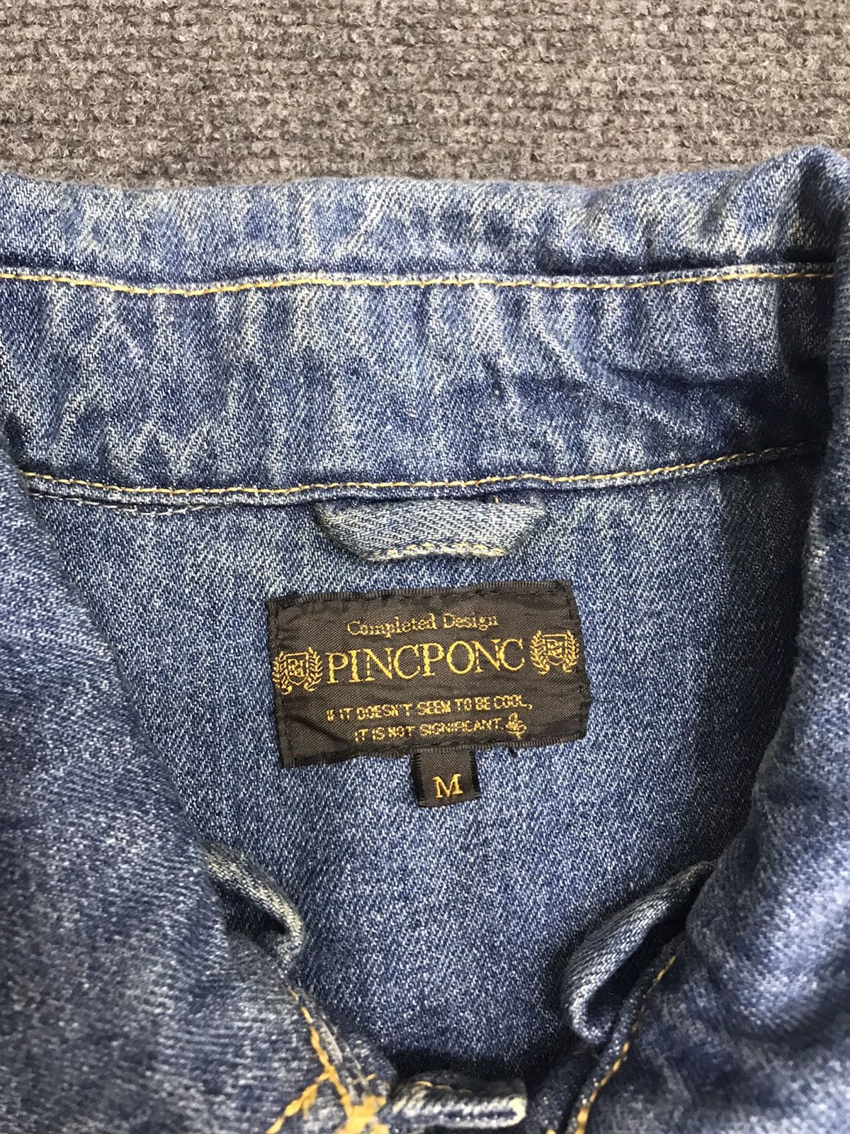 Japanese Brand PINCPONC Trucker Jacket Size US M / EU 48-50 / 2 - 3 Thumbnail