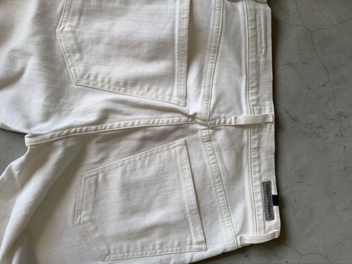 Citizens Of Humanity Citizens of Humanity White Flare Jeans Size 25 Ruffle Hem Size 25" / US 0 / IT 36 - 4 Thumbnail