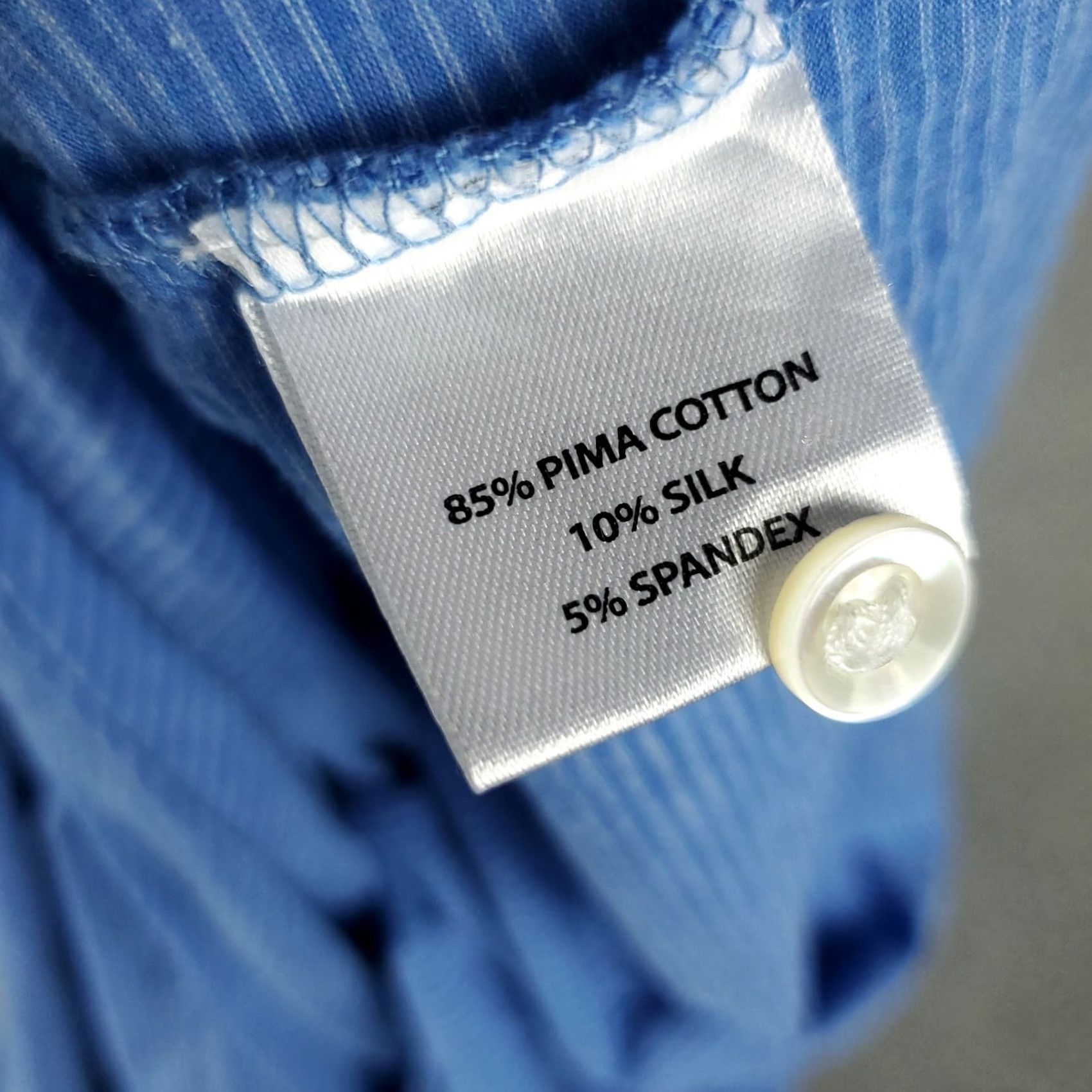 Peter Millar Peter Millar Polo Shirt Mens 2XL Blue Striped Cotton Short Sleeve Polo Shirt Polo Mens 2XL Blue Striped Cotton Short Sleeve Size US XXL / EU 58 / 5 - 8 Thumbnail