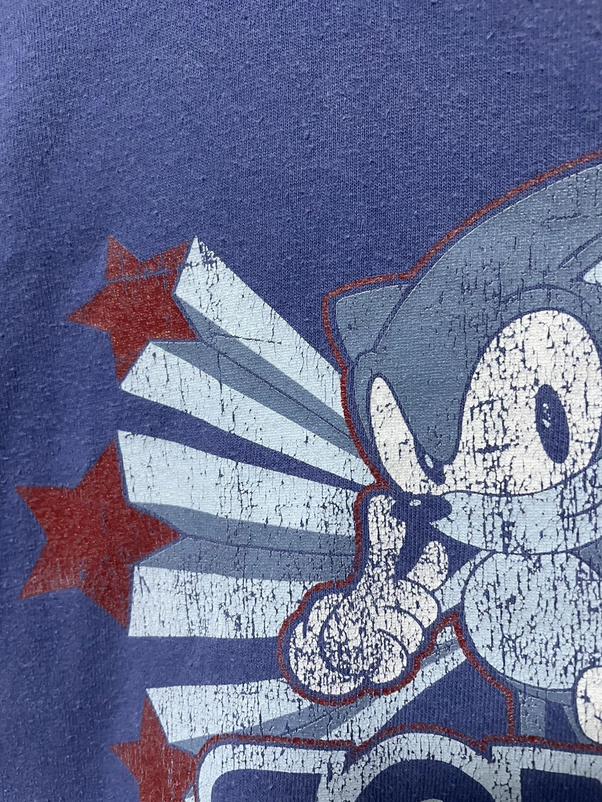 Nintendo × Vintage Vintage 1999 Sonic The Hedgehog Sega T Shirt 90s Tee Size US M / EU 48-50 / 2 - 5 Thumbnail
