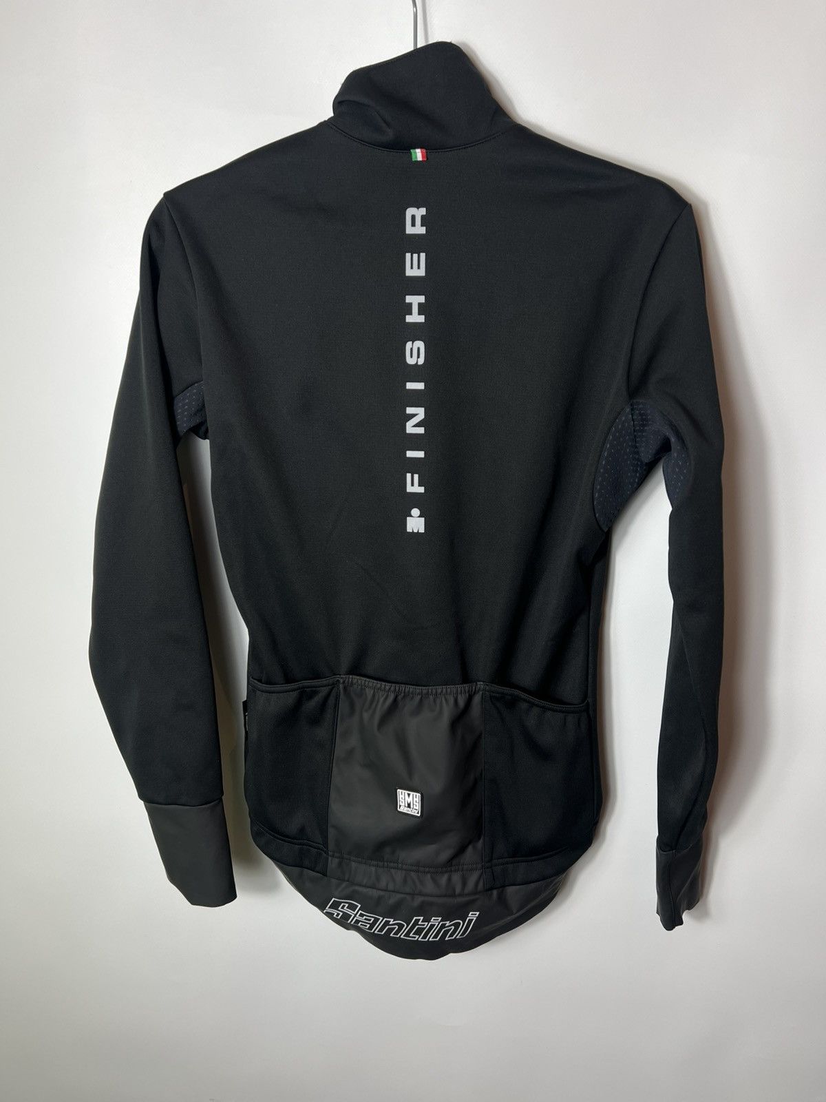Vintage sportswear Cycling Santini Ironman Finisher Polartec Jacket Size US M / EU 48-50 / 2 - 6 Thumbnail