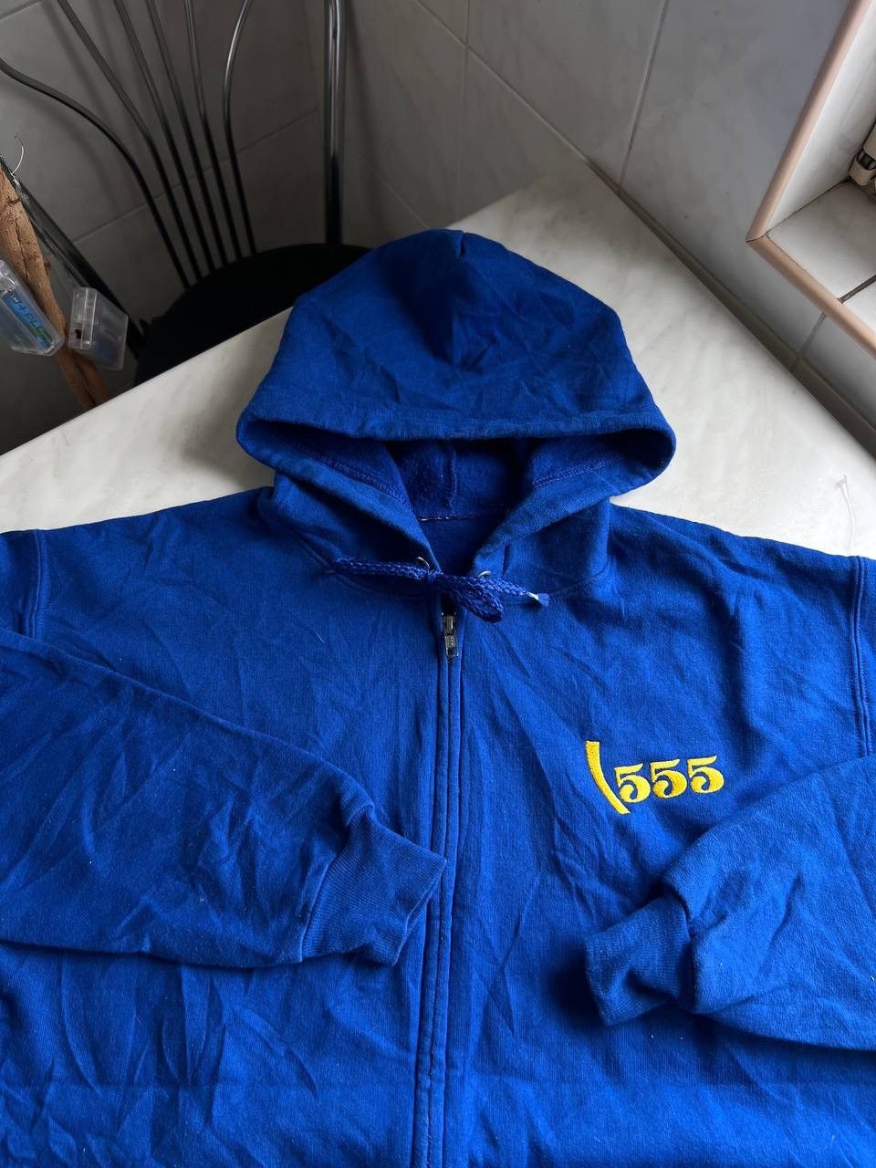 Sports Specialties Vintage 00s Subaru Rally Team 555 Full Zip Hoodie Sweatshirt Size US M / EU 48-50 / 2 - 2 Thumbnail