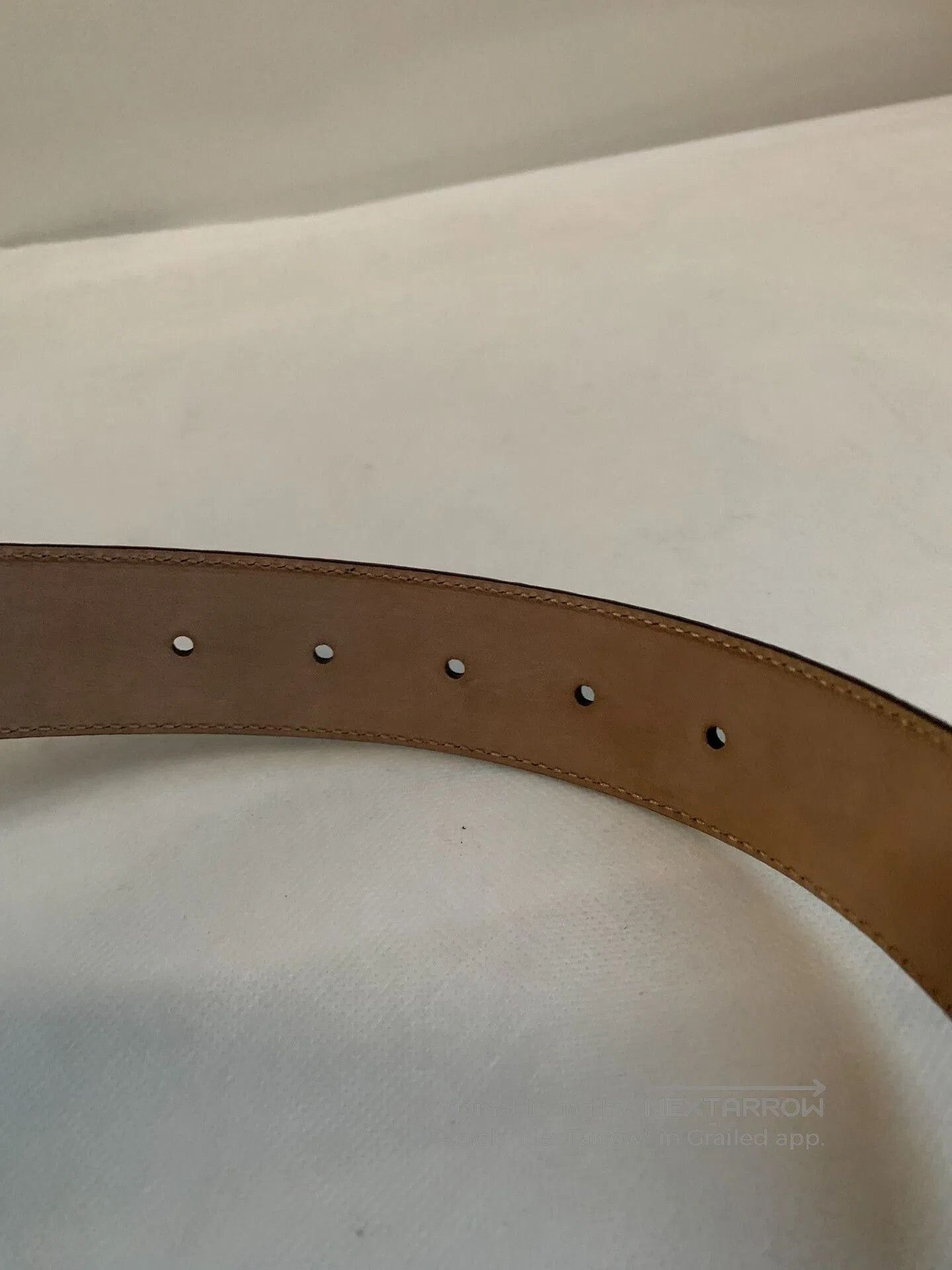 Gucci Gucci Blue Leather Belt. Size ONE SIZE - 6 Thumbnail