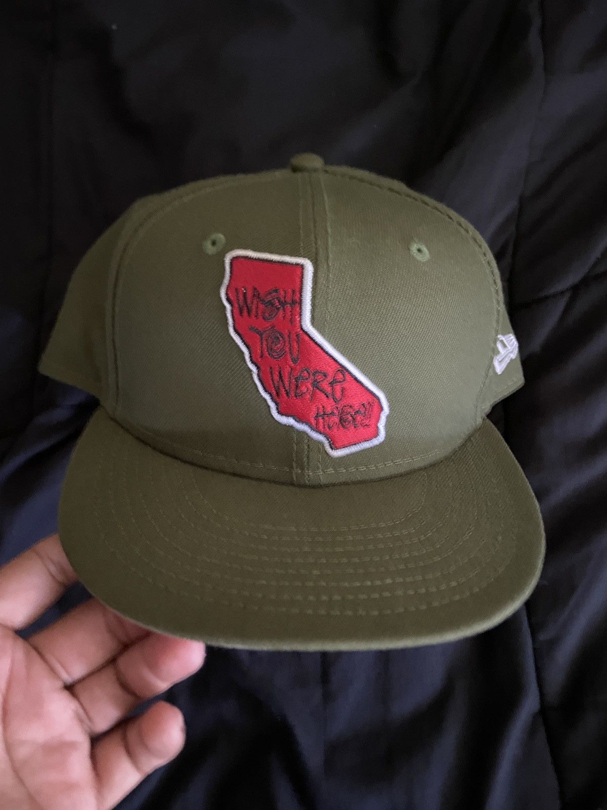 New Era × Stussy Stussy Wish you were Here fitted new era 7 1/4 Size ONE SIZE - 1 Thumbnail