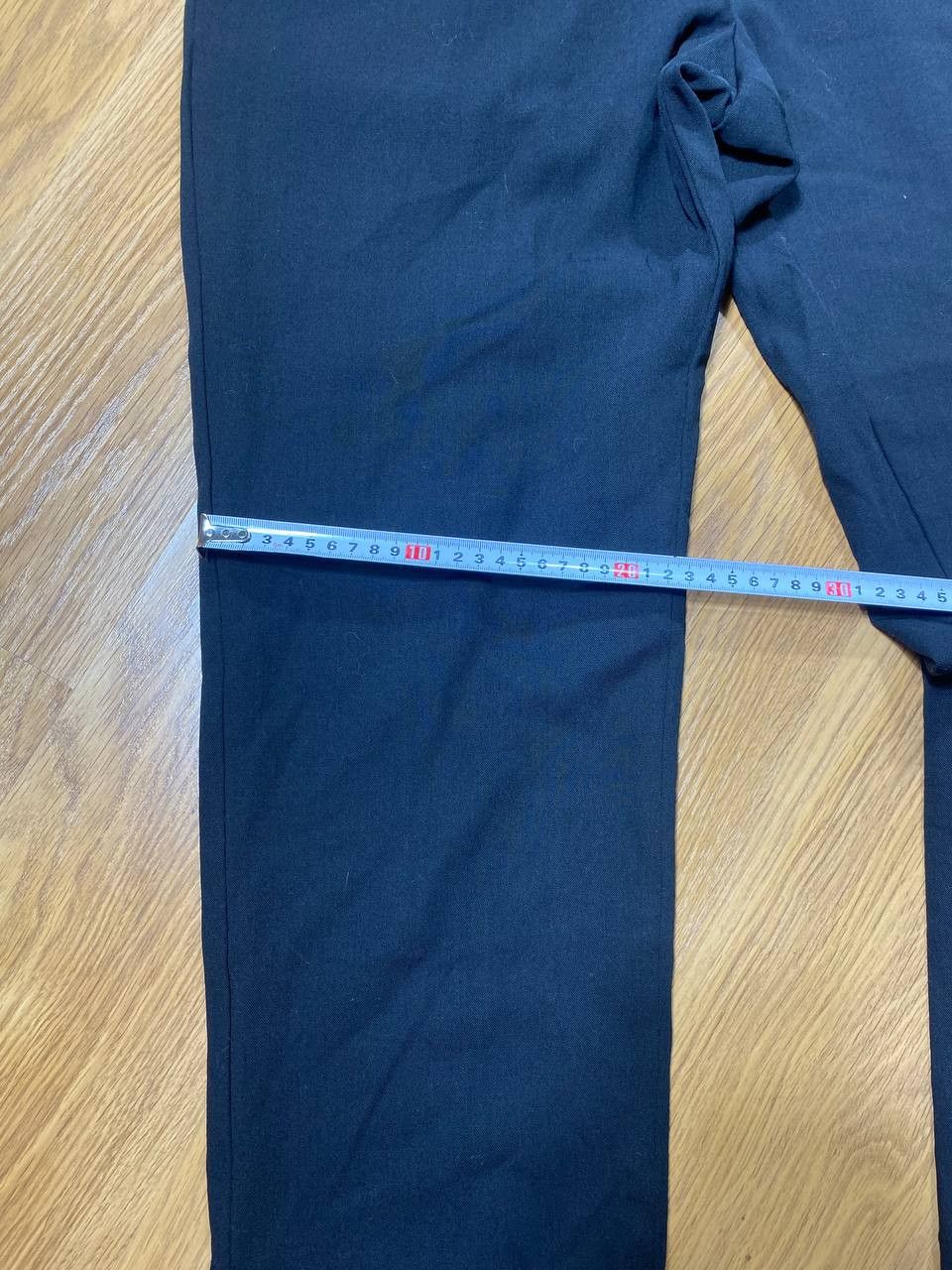 Yves Saint Laurent 90s Yves Saint Laurent vintage navy chino pants YSL big logo Size US 34 / EU 50 - 15 Thumbnail