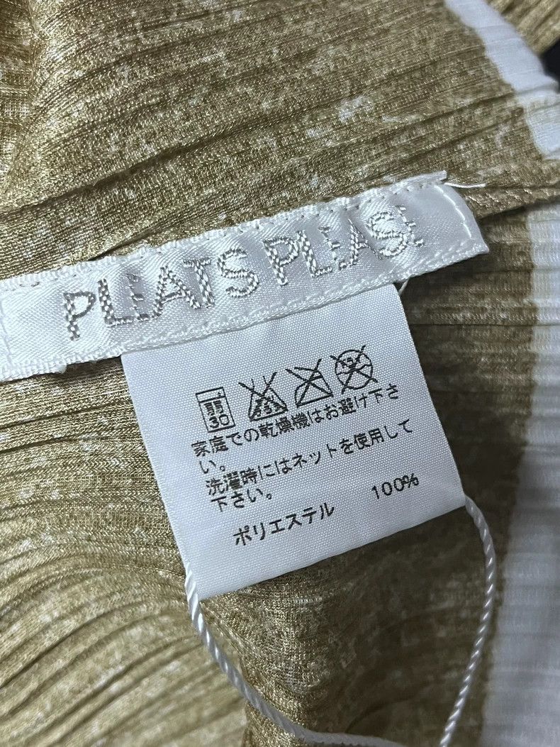 Issey Miyake Issey Miyake size:3 Golden-brown pleated sleeveless dress Size S / US 4 / IT 40 - 3 Thumbnail