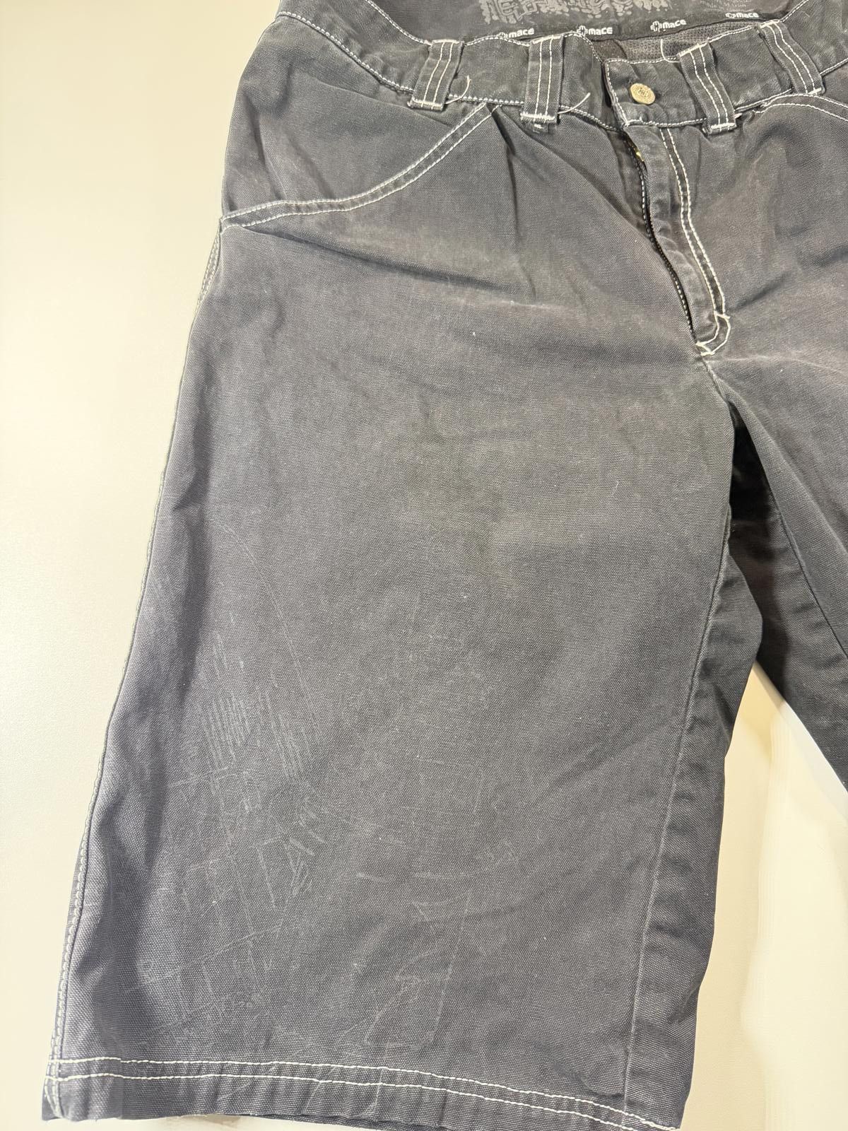 Other Mace black denim Knee-Length Shorts L 32 Size US 32 / EU 48 - 3 Thumbnail