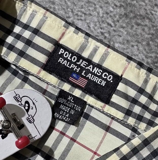 Polo Ralph Lauren Polo Ralph Lauren Jeans Nova Check Shirt Size US XL / EU 56 / 4 - 3 Thumbnail