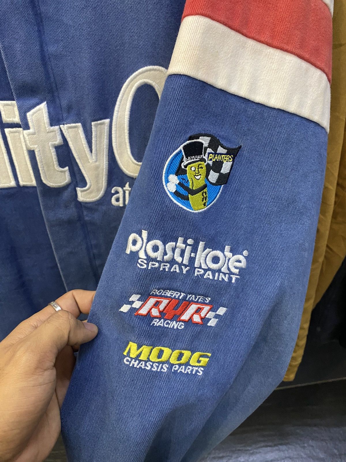 NASCAR OFFER ME NOW ‼️VTG NASCAR Racing Jacket Ford 🔥 Size US XL / EU 56 / 4 - 6 Thumbnail