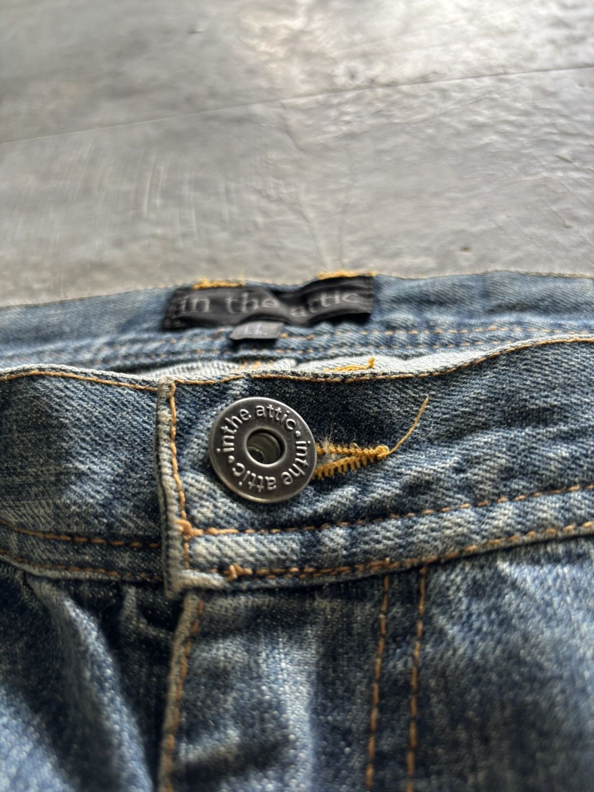 Hysteric Glamour in the attic japanese jeans punk grunge multi zipper design Size US 35 - 3 Thumbnail