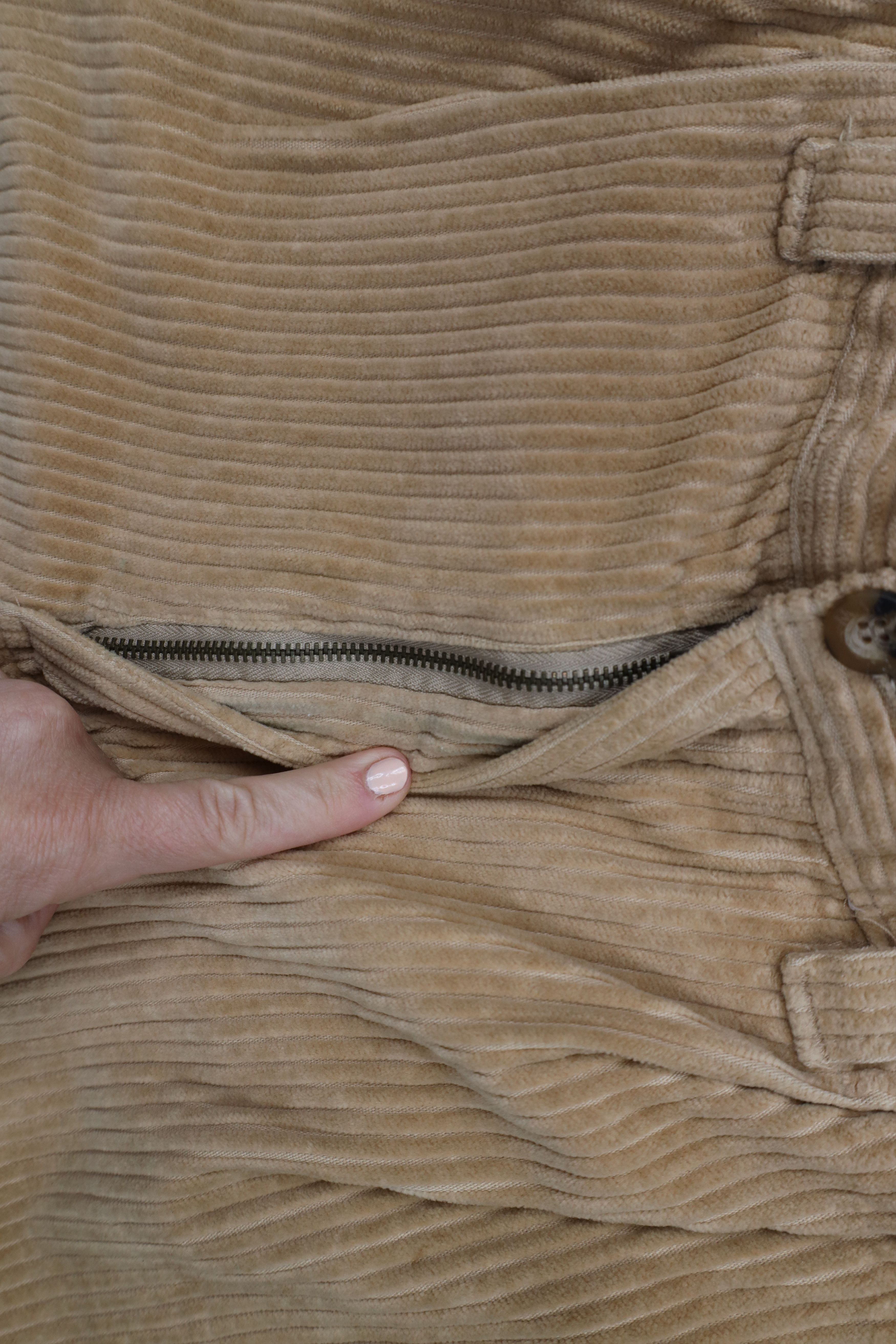 Vintage Vintage 90s Y2K Streetwear Fit Wide Leg Corduroy Chino Pants Size US 30 / EU 46 - 7 Thumbnail