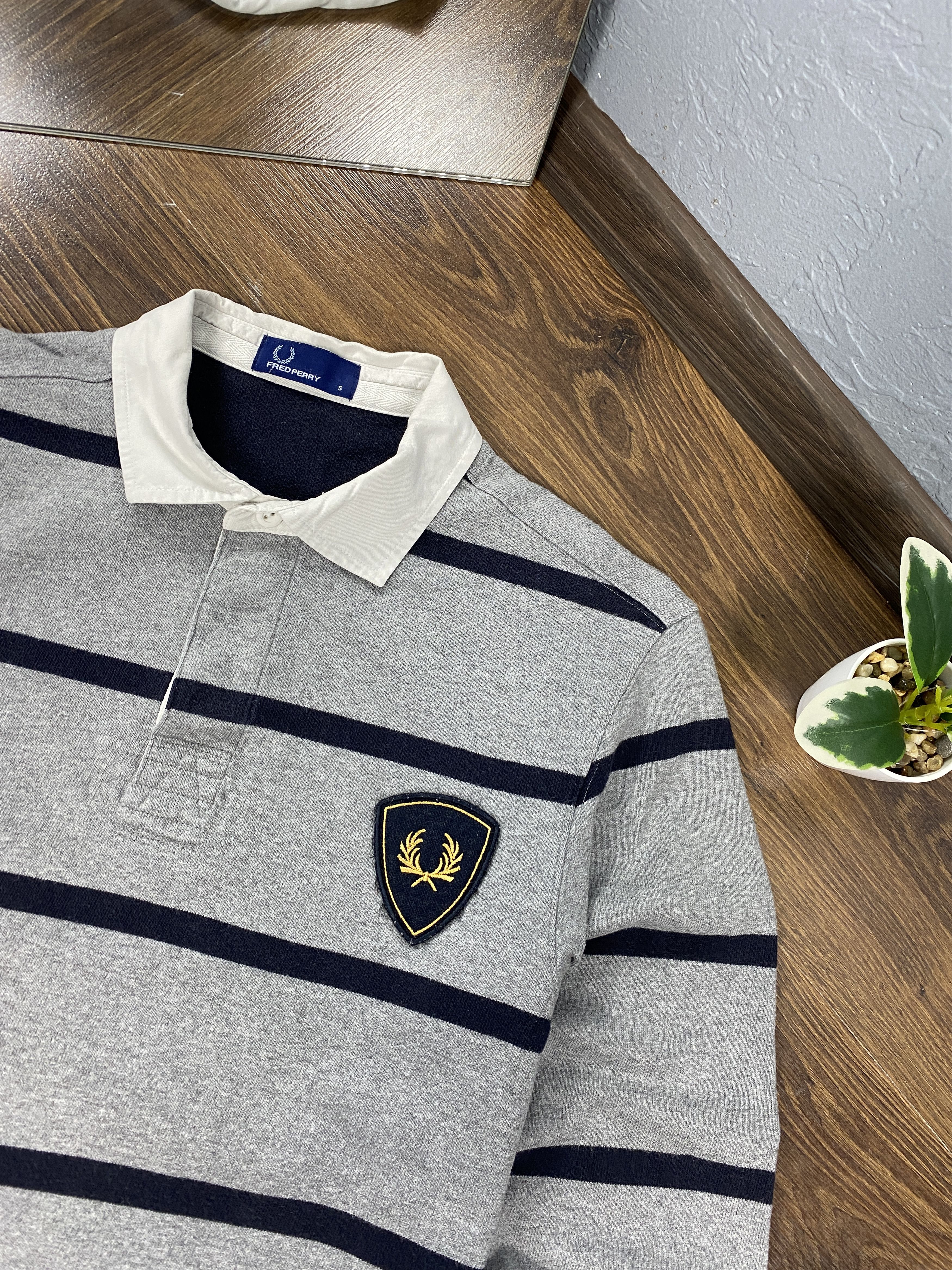 Fred Perry Fred Perry vintage rugby long sleeve polo shirt Size US S / EU 44-46 / 1 - 2 Thumbnail