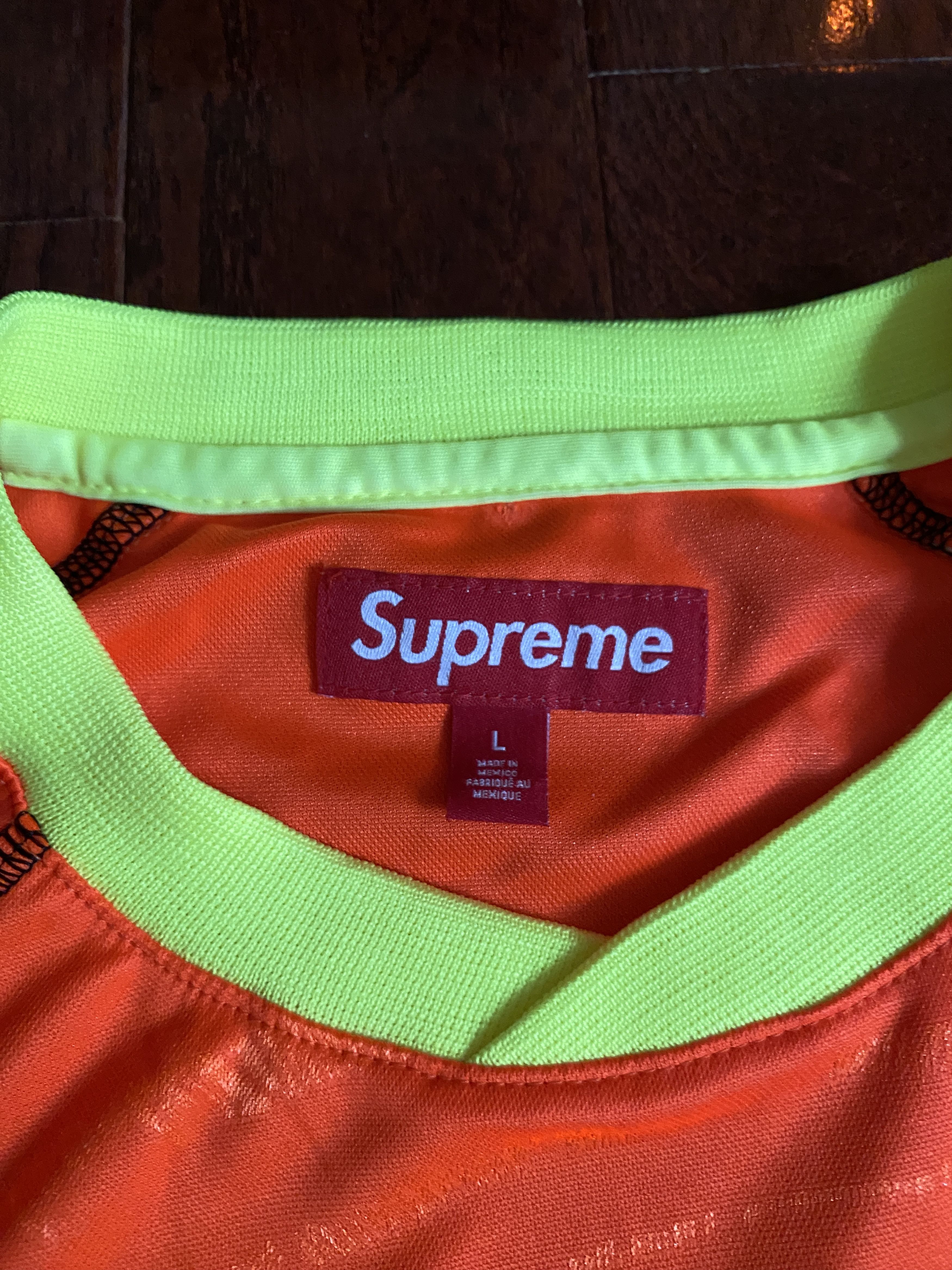 Supreme Jacquard Soccer Jersey SS24 Size US L / EU 52-54 / 3 - 3 Thumbnail