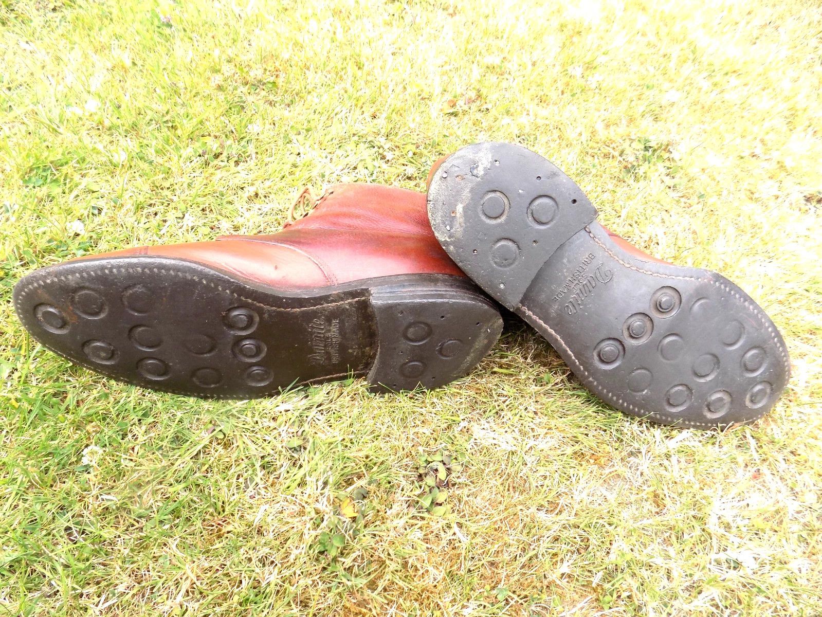 Crockett & Jones Coniston Boots UK 8.5 Tan - Wide Fit