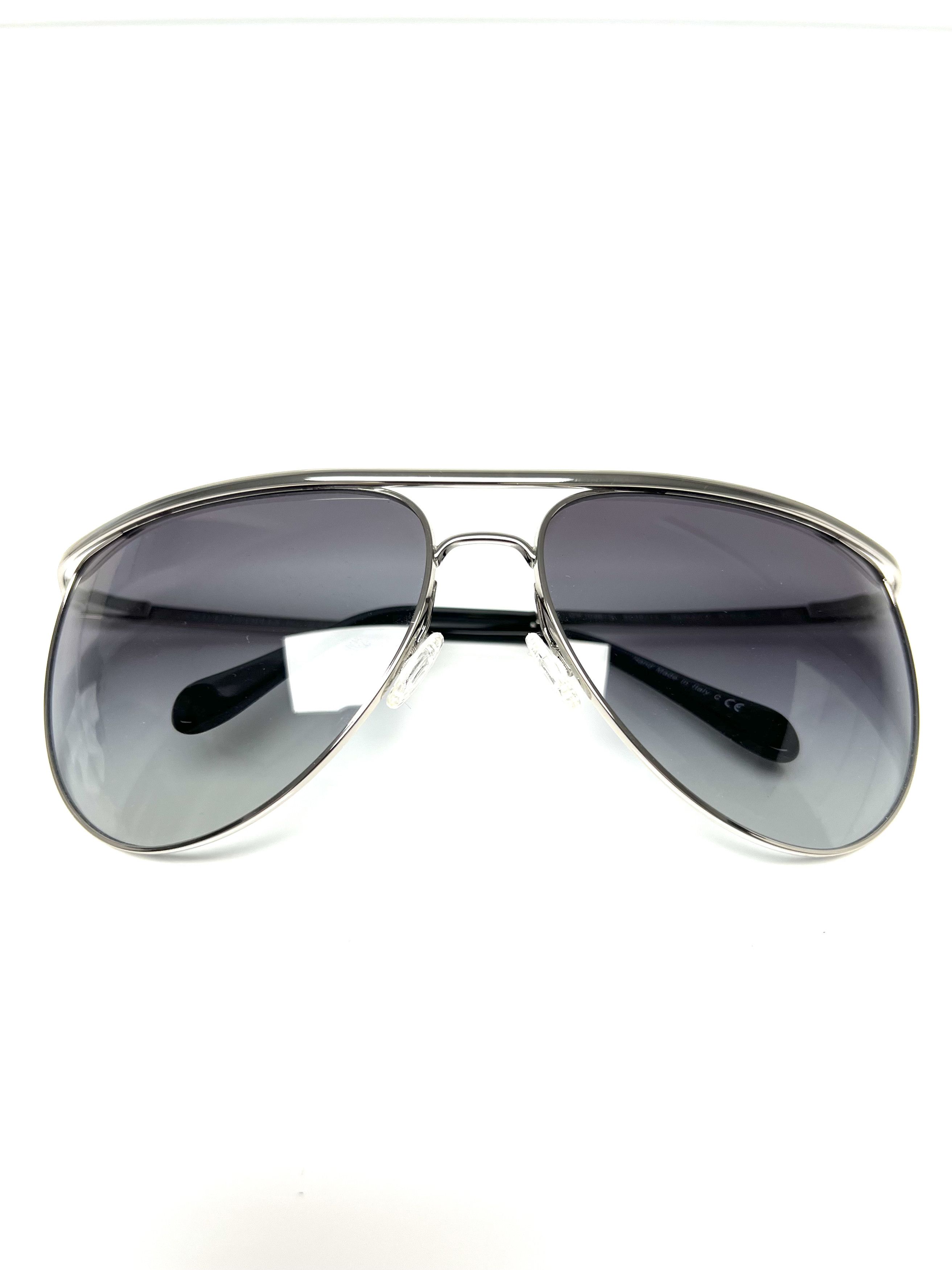 Balmain NEW OLIVER PEOPLES/ BALMAIN GREY GRADIENT AVIATOR SUNGLASSES Size ONE SIZE - 6 Thumbnail