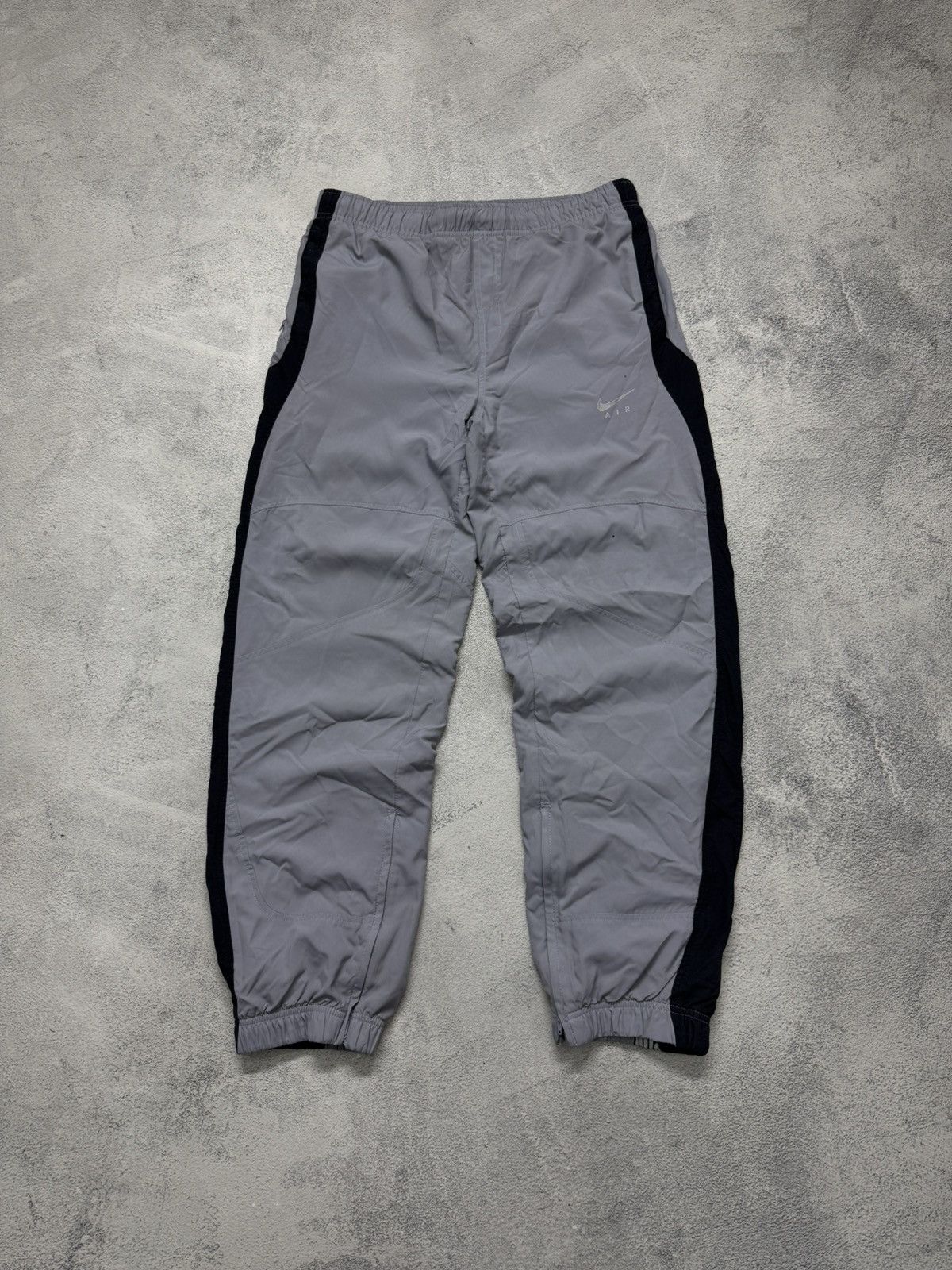 Nike Vintage Y2K Nike Nylon Mini Swoosh Drill Pants 00’s Size US 30 / EU 46 - 4 Thumbnail