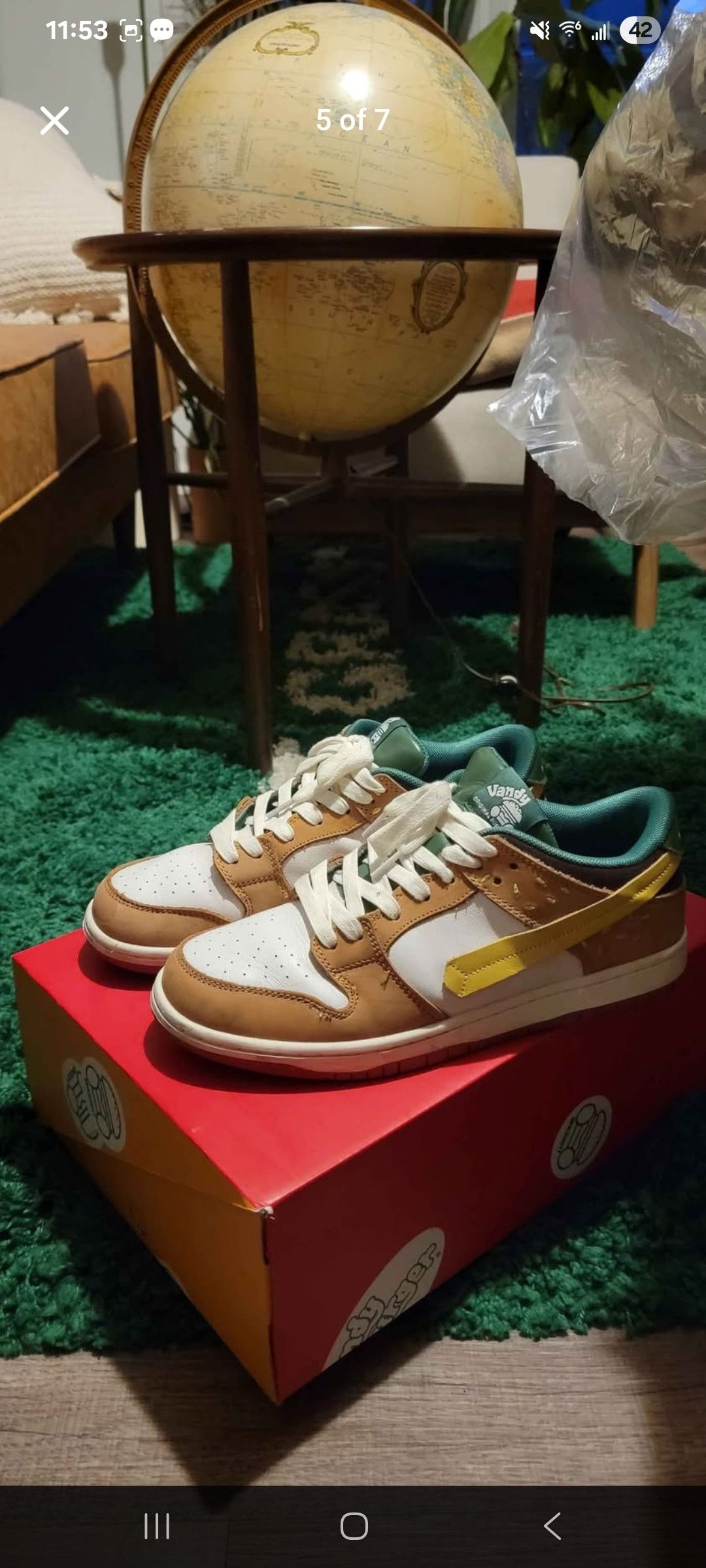 Vandy The Pink Vandy The Pink - Burger Dunks Size US 9.5 / EU 42-43 - 5 Thumbnail