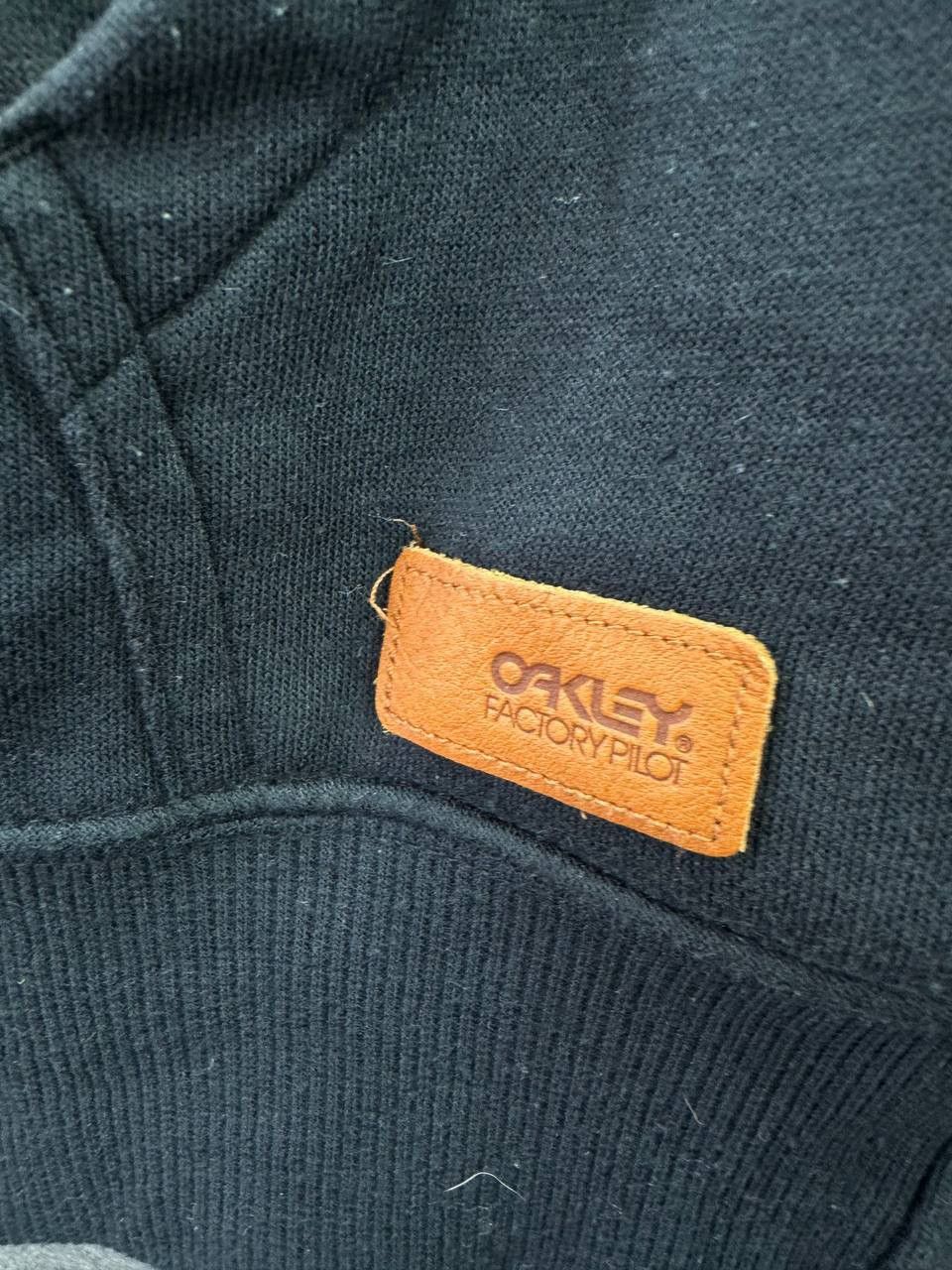Vintage Oakley FULL ZIP Hoodie Sweatshirt Big Logo Rare Men’s Size US M / EU 48-50 / 2 - 2 Thumbnail
