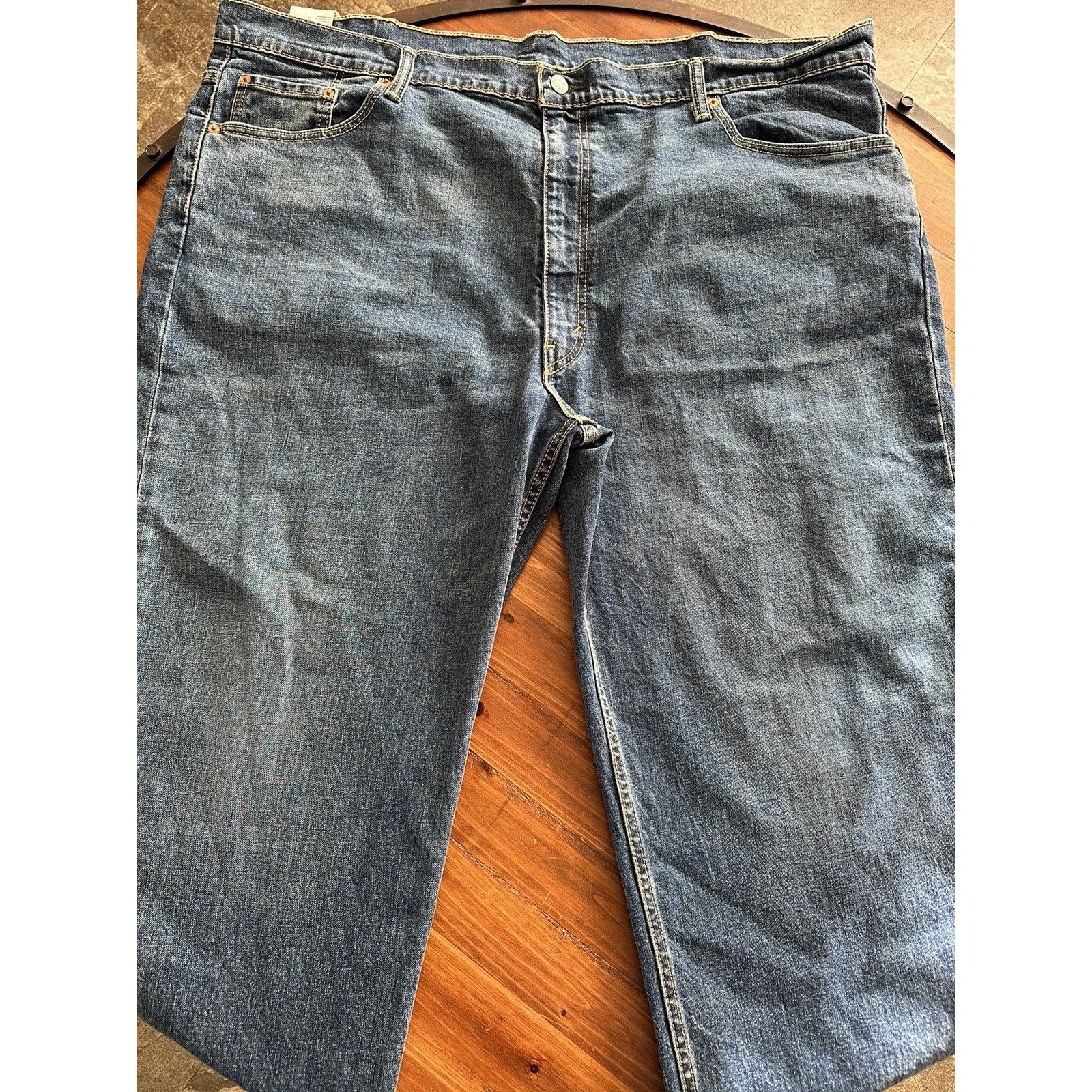 Levi's LEVIS 550 relaxed, 46X29 Dark Blue Wash, Cotton Blend 2017 Size US 44 / EU 60 - 12 Thumbnail