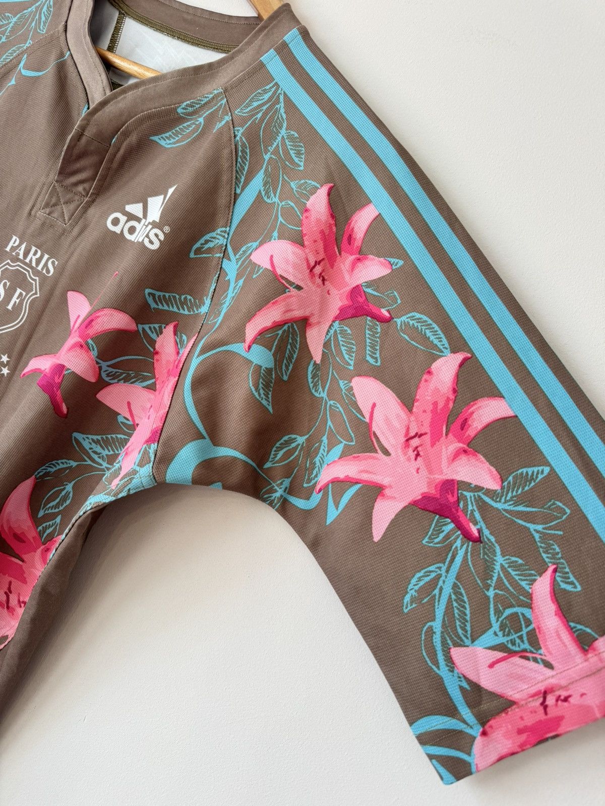 Adidas Vintage SF Paris 2007-2008 Away Rugby Jersey Adidas Shirt Size US L / EU 52-54 / 3 - 12 Thumbnail