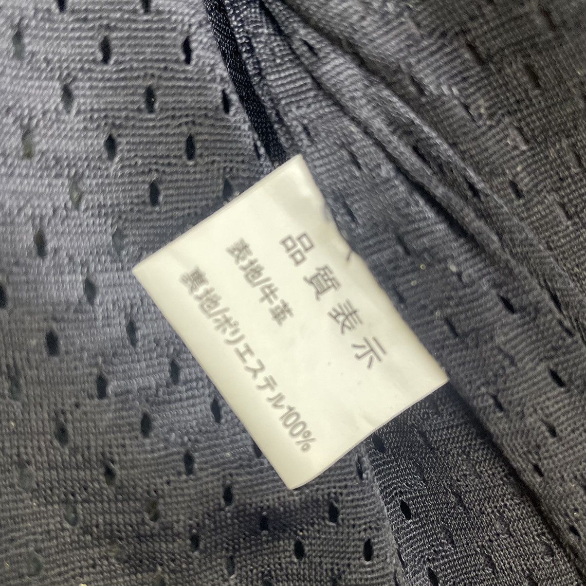 Japanese Brand Black Running Racing Yellowcorn GenuineLeather Short Sleeve Size US L / EU 52-54 / 3 - 12 Thumbnail