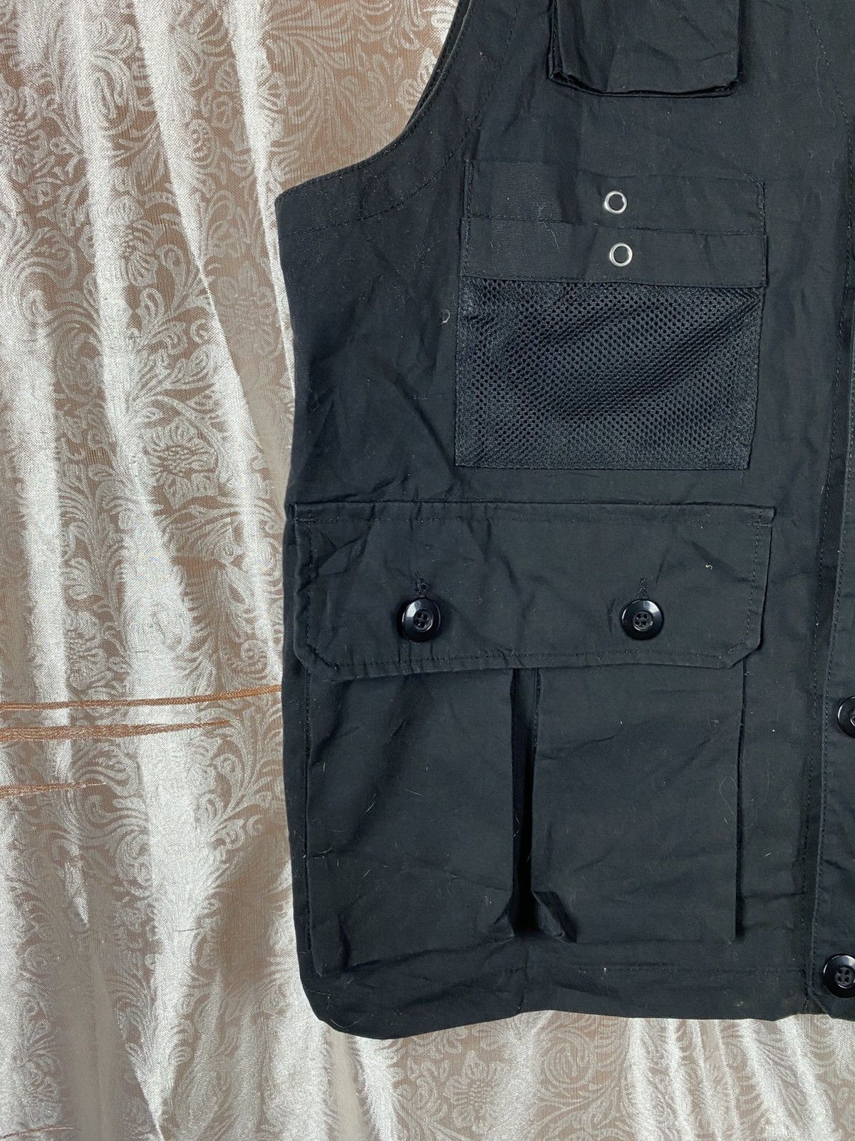 Japanese Brand Army Twill Death Leprosy Patch Tactical Vest Multi Pocket Size US M / EU 48-50 / 2 - 7 Thumbnail