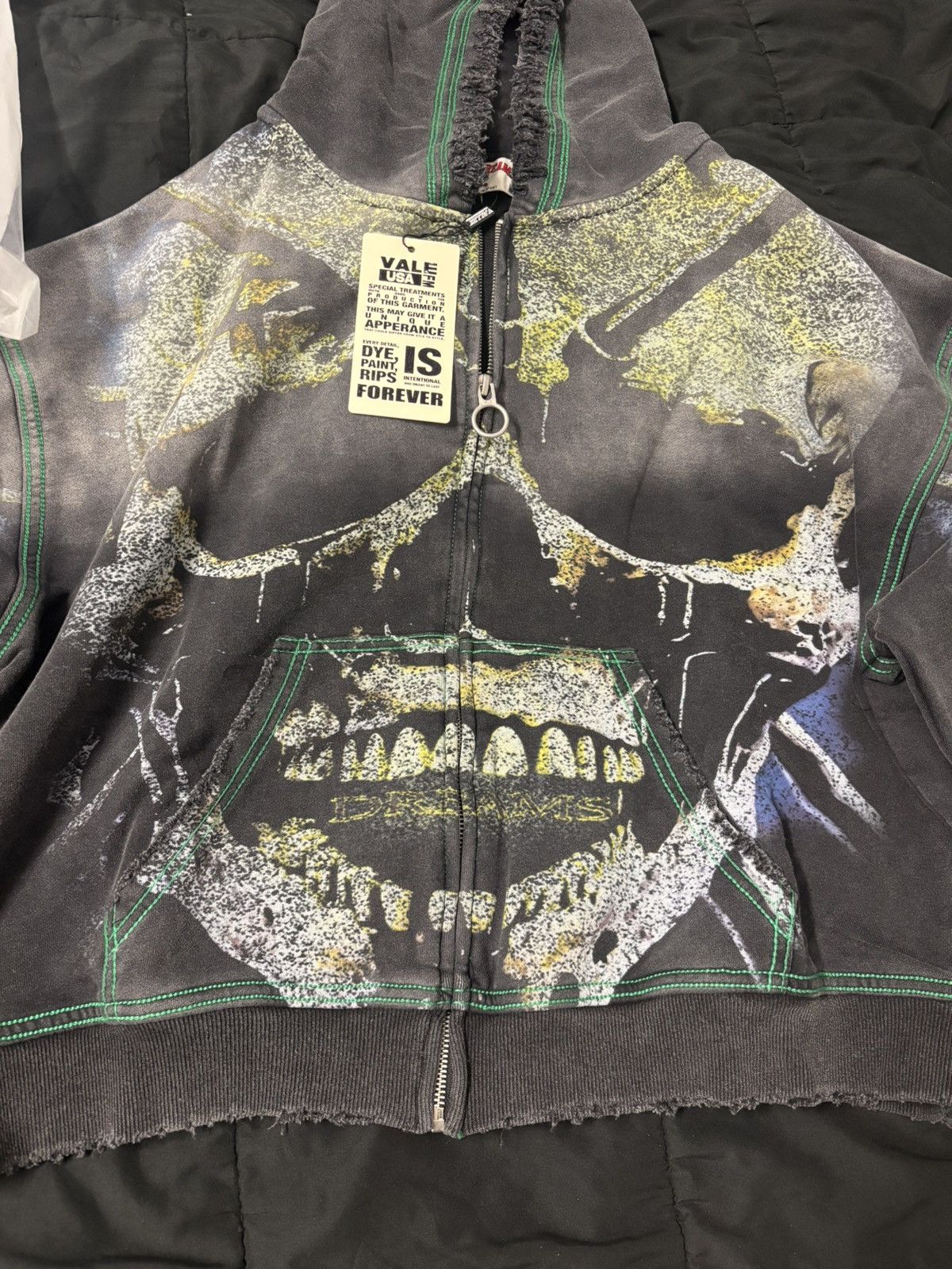 Vale Authentic Vale Forever Gravedigger Zip up sweater Size US XL / EU 56 / 4 - 1 Thumbnail