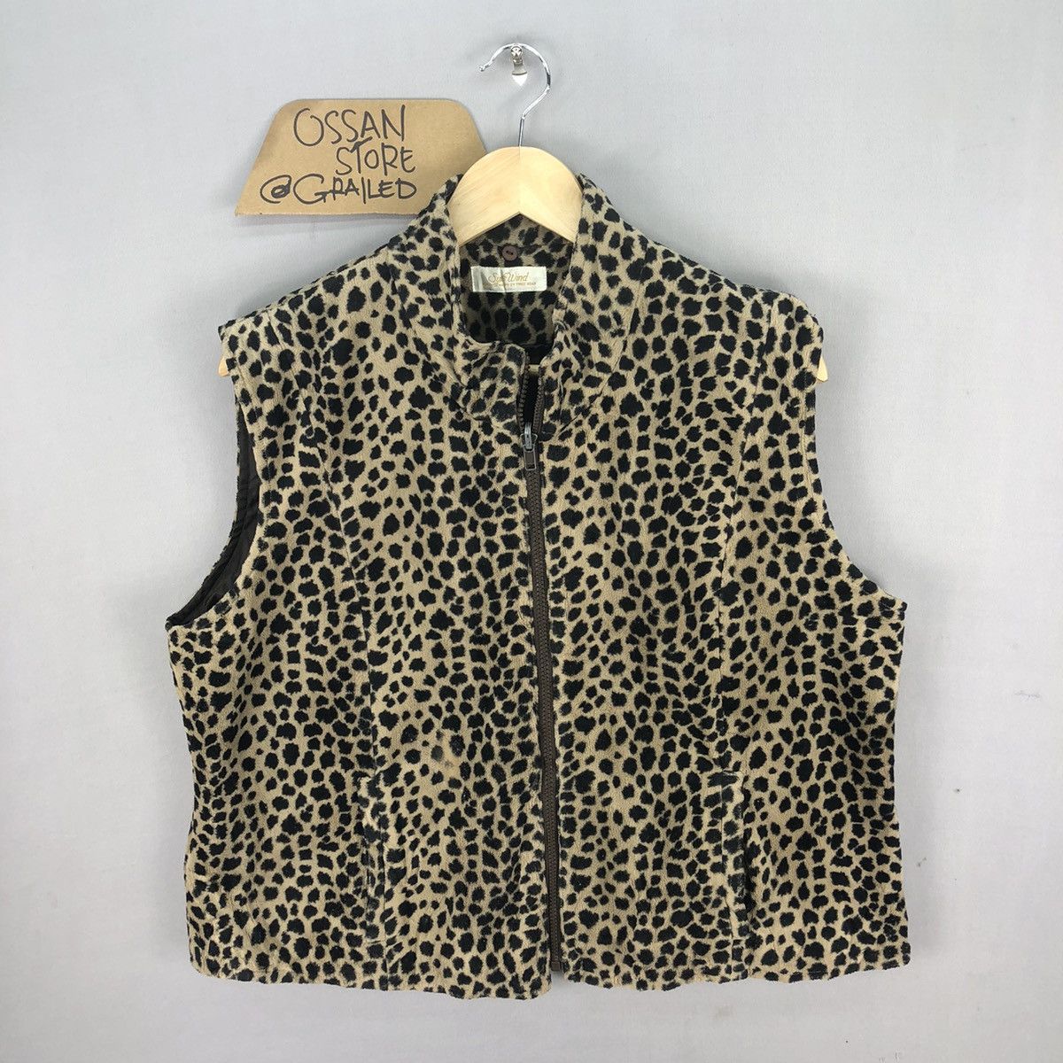 Hysteric Glamour Vintage Sun Wind Leopord Pattern Vest Size M / US 6-8 / IT 42-44 - 1 Thumbnail