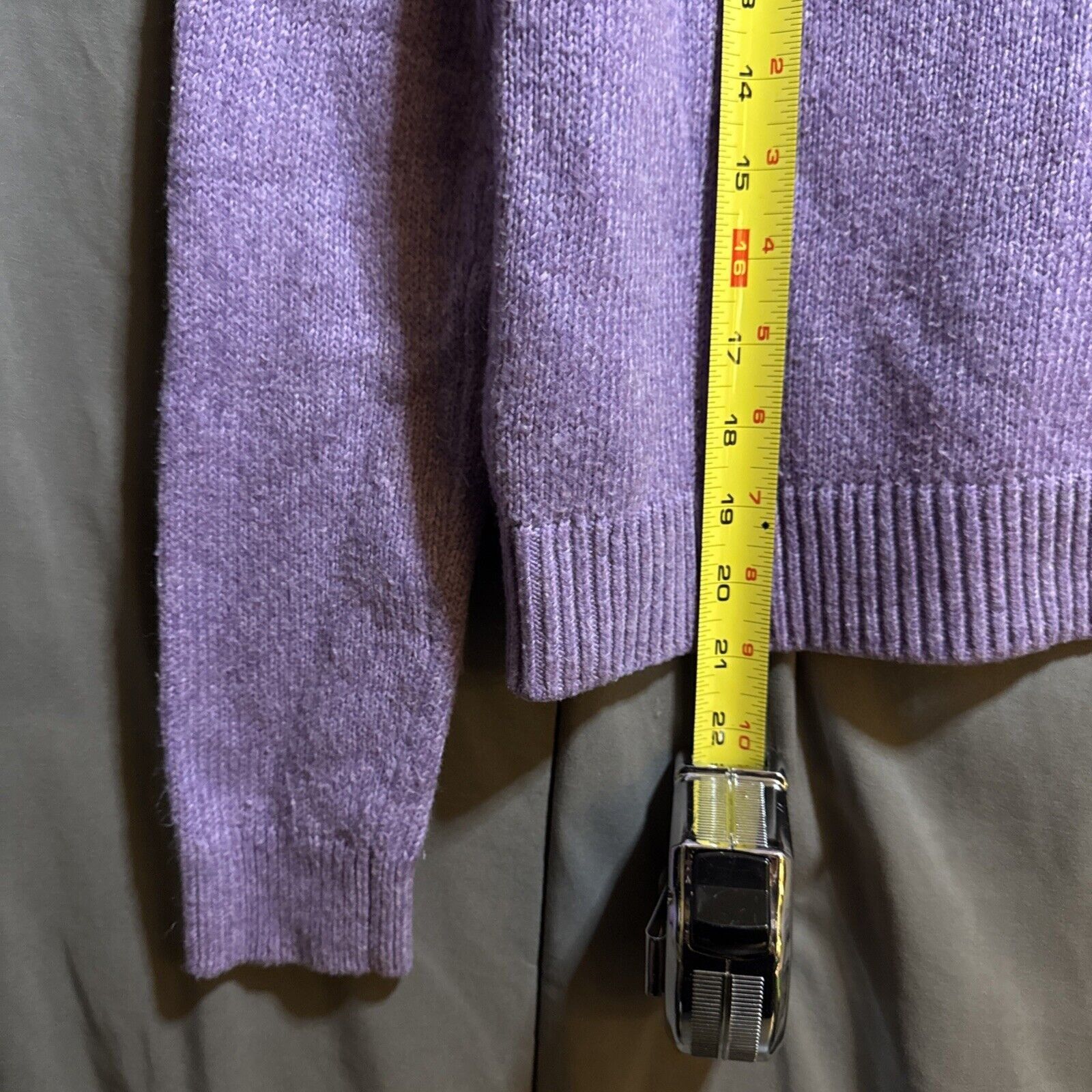 Banana Republic Banana Republic Sweater Womens S Purple SHRUNKEN Cotton Acry Size S / US 4 / IT 40 - 8 Thumbnail