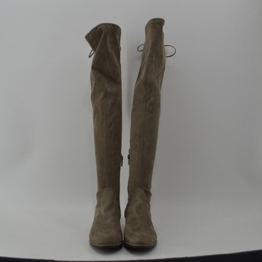 Marc Fisher Marc Fisher Hulie Over the Knee Boots Stretch Preppy Sz 7.5M Size US 7.5 / IT 37.5 - 4 Thumbnail