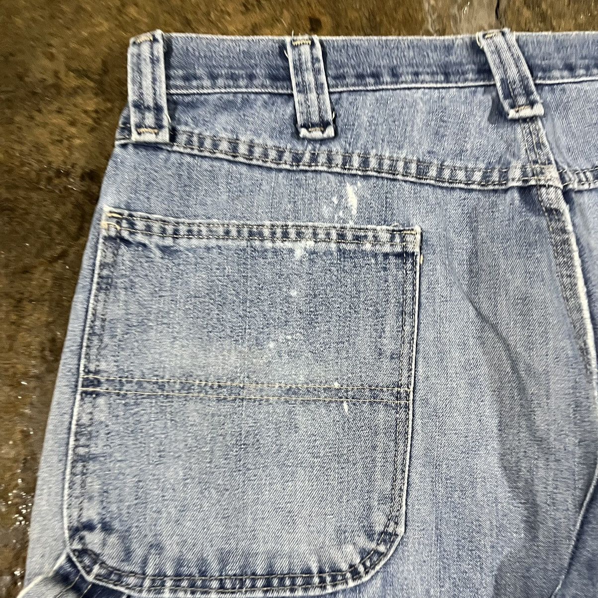 Carhartt × Vintage × Wrangler Carhartt Style Y2K Wrangler Carpenter Jeans Baggy Skater Size US 34 / EU 50 - 11 Thumbnail