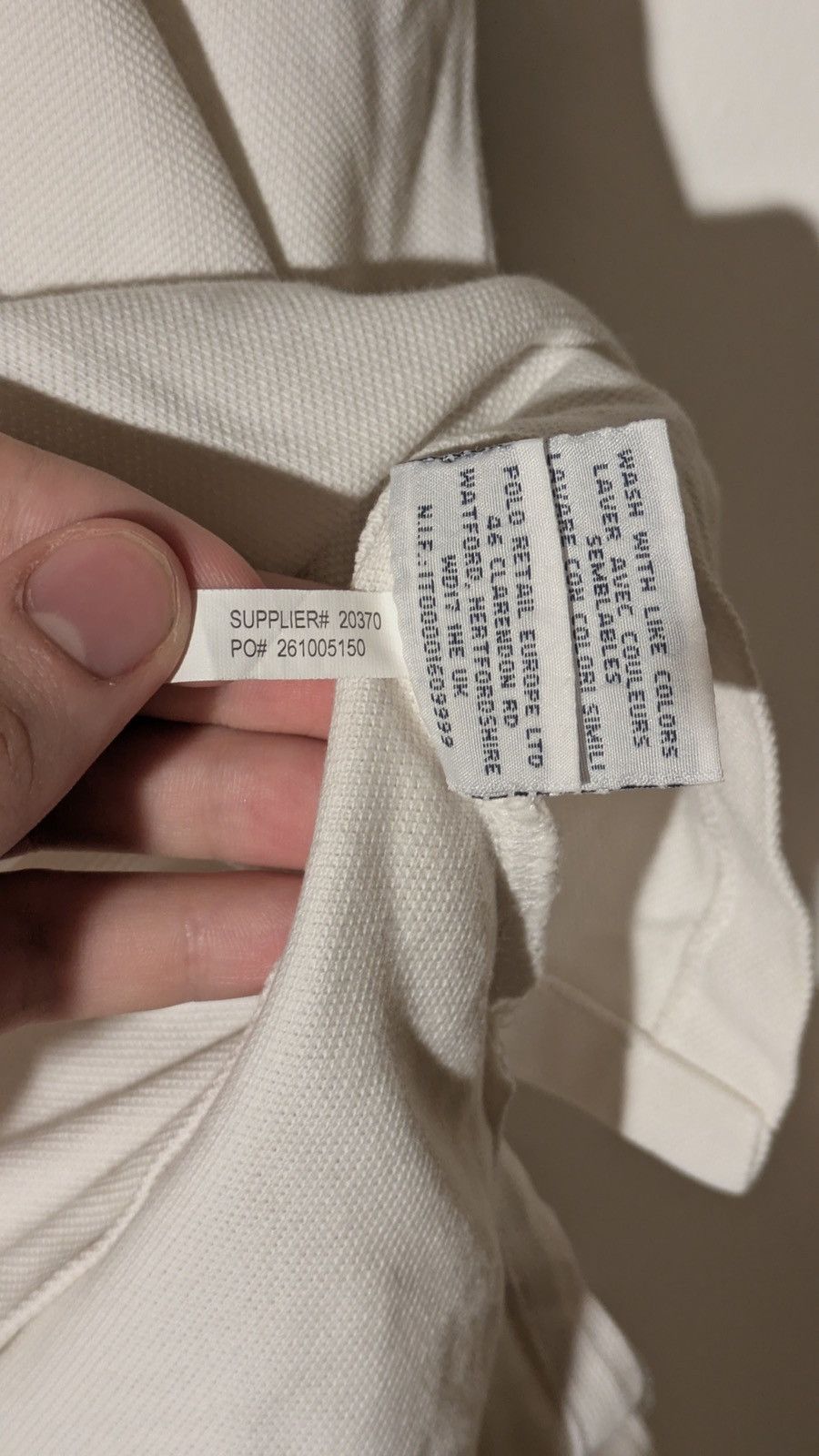 Polo Ralph Lauren 👕 Polo Ralph Lauren Long Sleeve Polo Shirt – Cream (Size XL) Size US XL / EU 56 / 4 - 4 Thumbnail