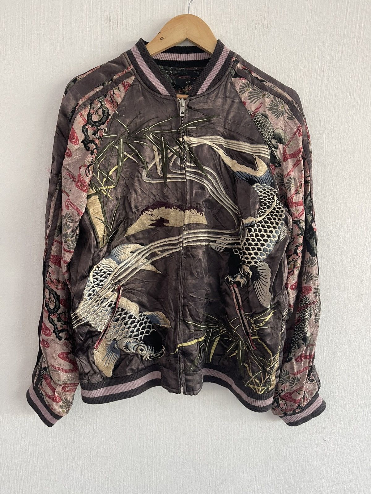 Other Sukajan Souvenir Jacket Reversible Size US L / EU 52-54 / 3 - 1 Thumbnail