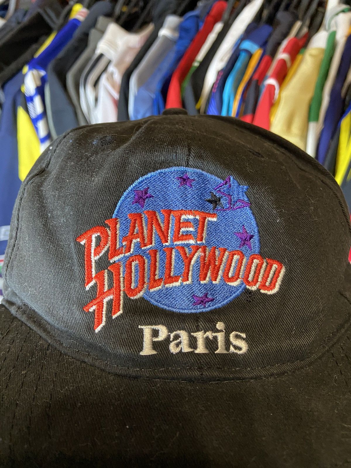 Planet Hollywood × Vintage PLANET HOLLYWOOD PARIS VINTAGE 00s COTTON ADULT CAP Size ONE SIZE - 3 Thumbnail