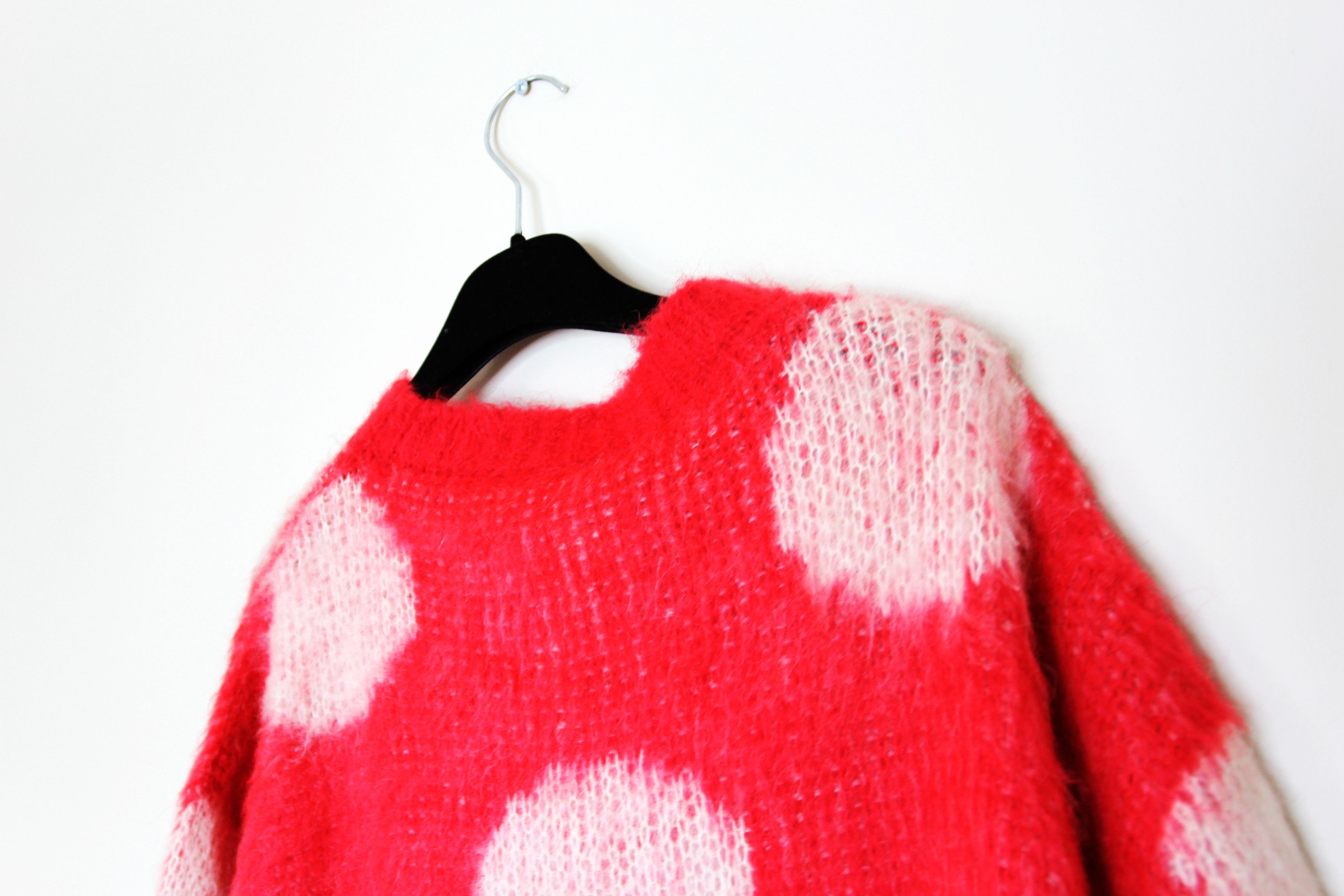 Marni BNWT AW23 MARNI BRUSHED DOTS FUZZY WUZZY SWEATER 50 Size US M / EU 48-50 / 2 - 6 Thumbnail