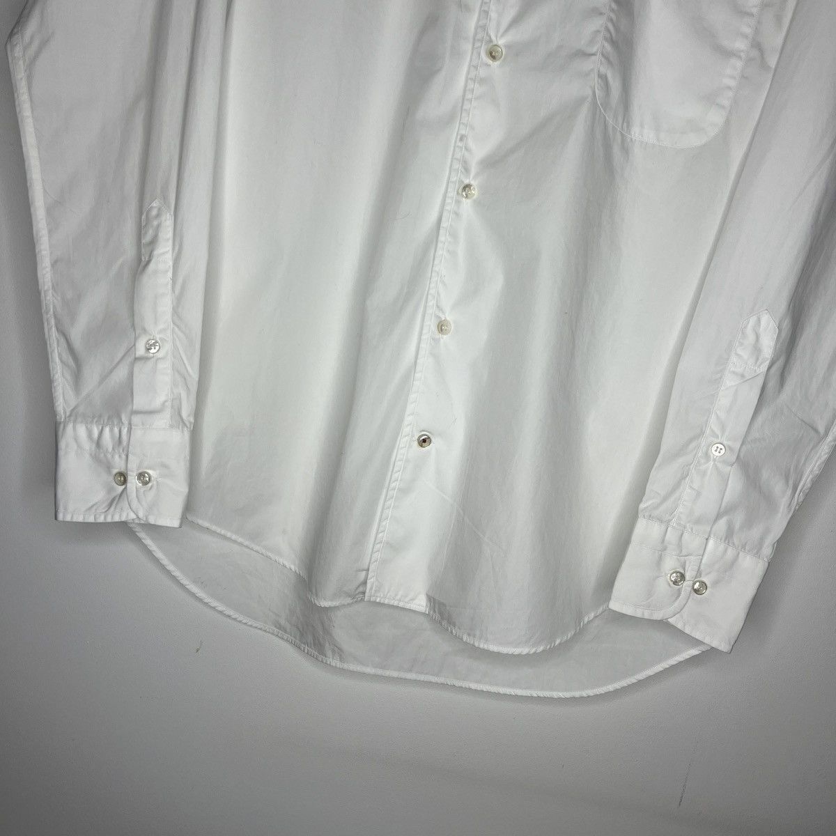 Loro Piana Loro Piana Shirt Button Up White Classic Luxury Basic Size US M / EU 48-50 / 2 - 4 Thumbnail