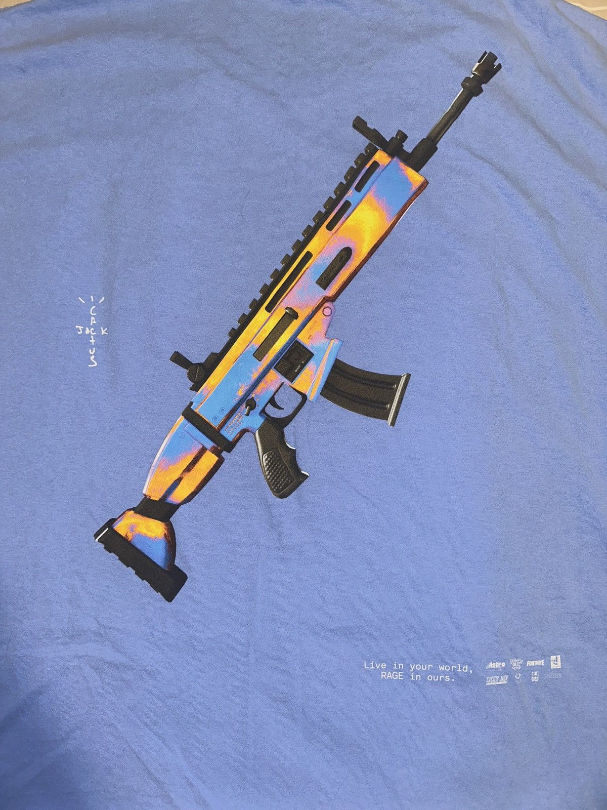 Travis Scott Travis Scott X Fortnite Tee Size US XXL / EU 58 / 5 - 4 Thumbnail