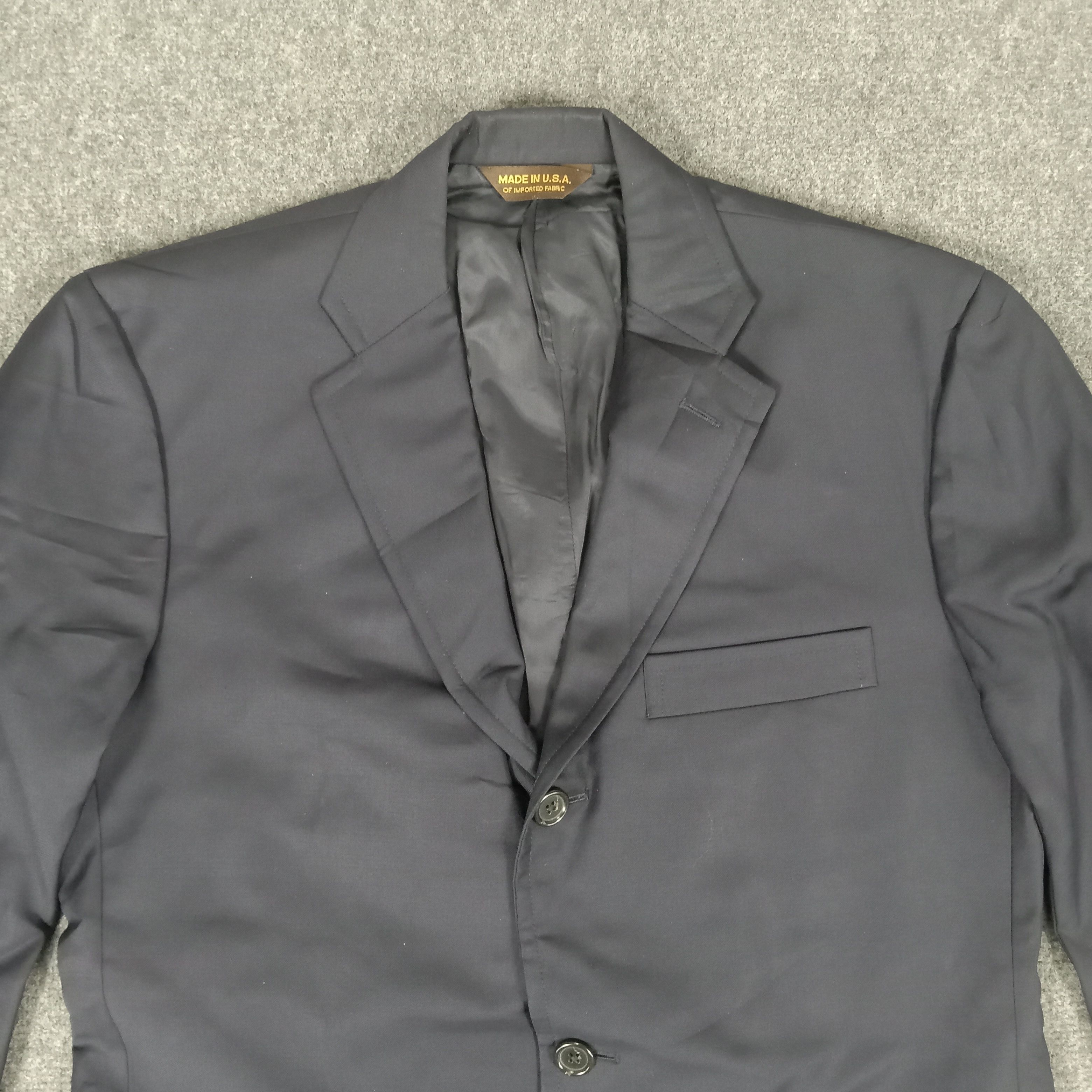 Comme des Garcons × Southwick × Vintage Comme des Garcons Homme Japanese Designer Blazer Size 38S - 3 Thumbnail