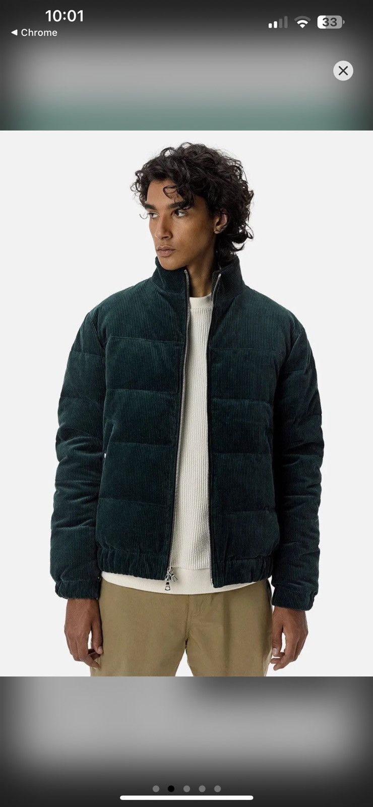 John Elliott John elliott mens corduroy down jacket. XXL/5 Size US XXL / EU 58 / 5 - 1 Thumbnail
