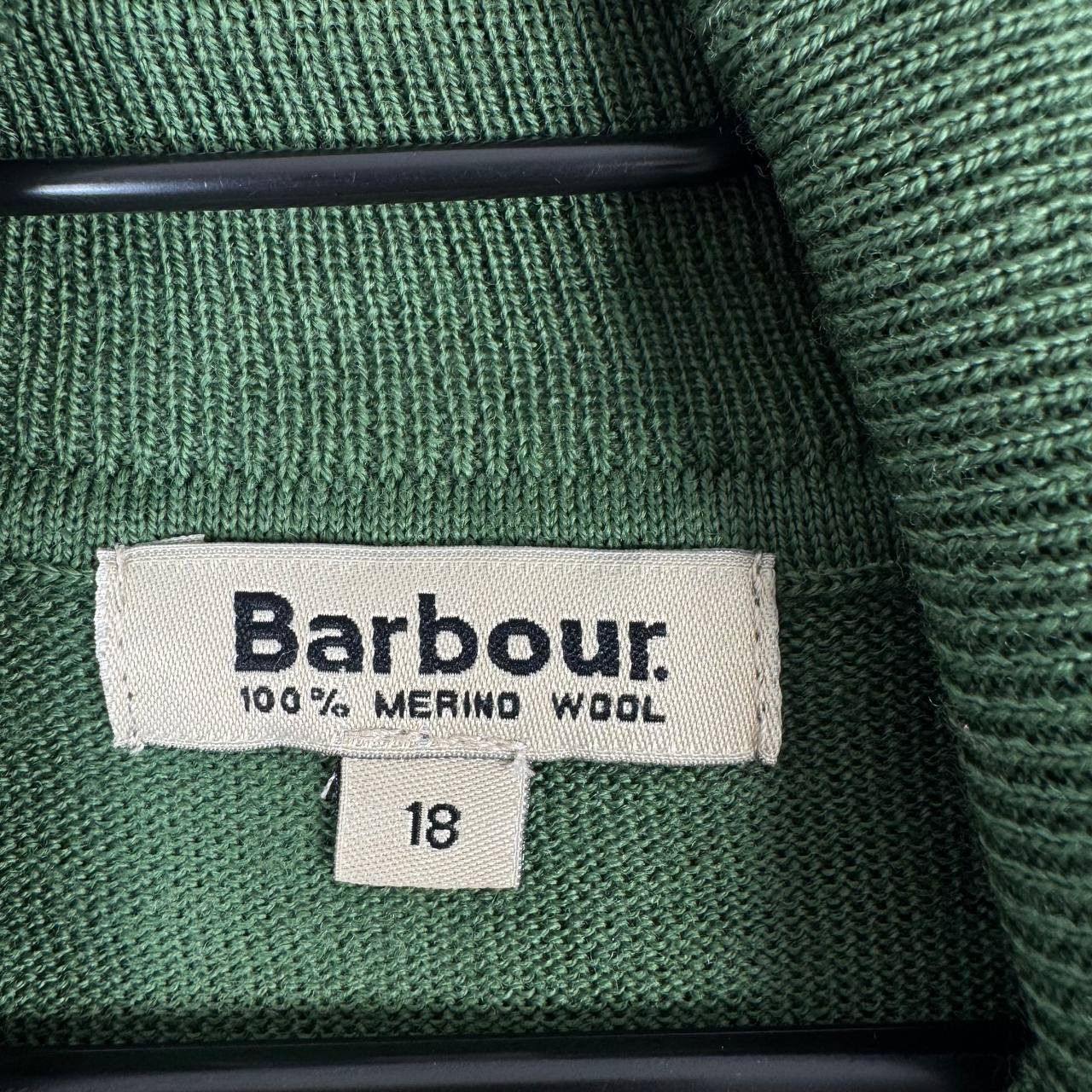 Barbour Barbour Merino Wool Roll Neck Sweater Green Womens L Size L / US 10 / IT 46 - 4 Thumbnail