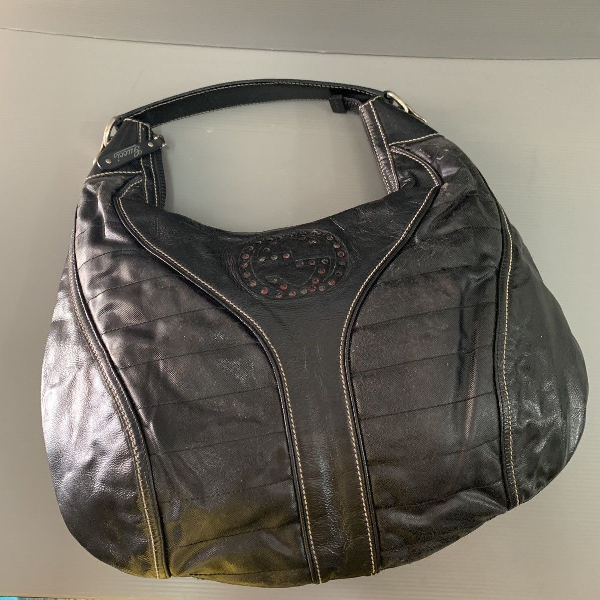Gucci Gucci Black Hobo Bag Size ONE SIZE - 2 Thumbnail