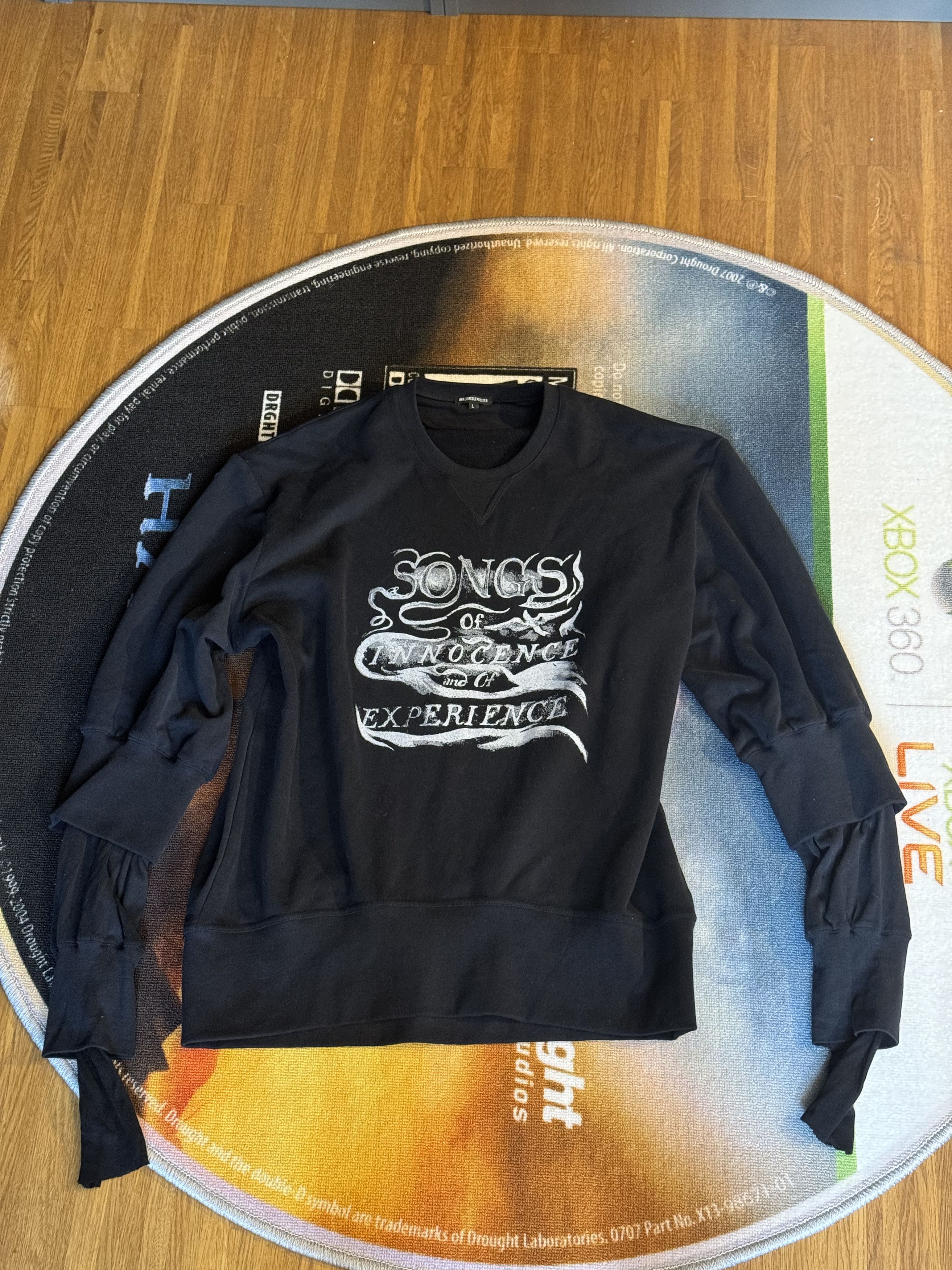 Ann Demeulemeester FW 18 Innocence and Experience Sweatshirt Size US L / EU 52-54 / 3 - 3 Thumbnail