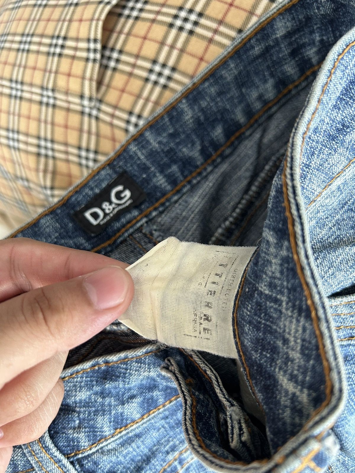 Dolce & Gabbana Dolce & Gabbana D&G EMBROIDERY Jeans Size US 31 - 17 Thumbnail