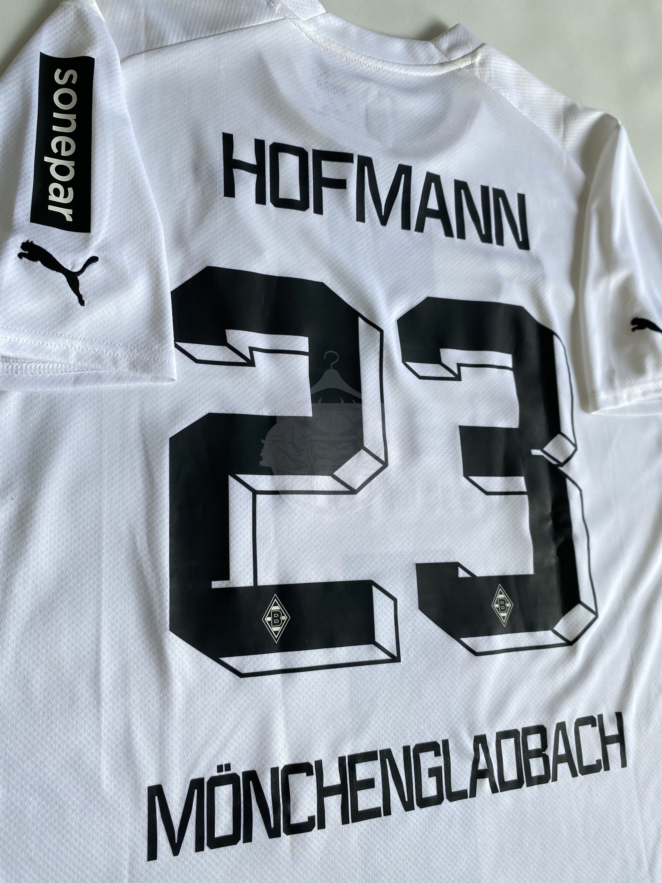 Puma Borussia Mönchengladbach 2022 Home HOFMANN #23 Bundesliga Size US L / EU 52-54 / 3 - 7 Thumbnail