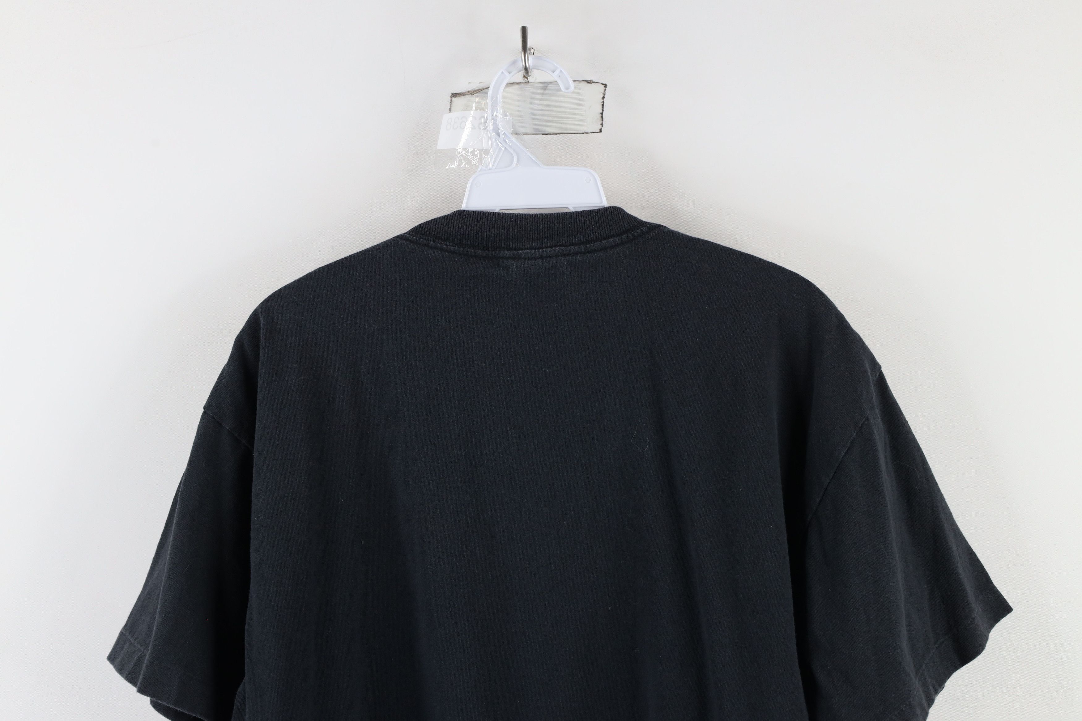 Vintage Vintage 90s Streetwear Nashville Pullover T-Shirt Black Size L / US 10 / IT 46 - 10 Thumbnail