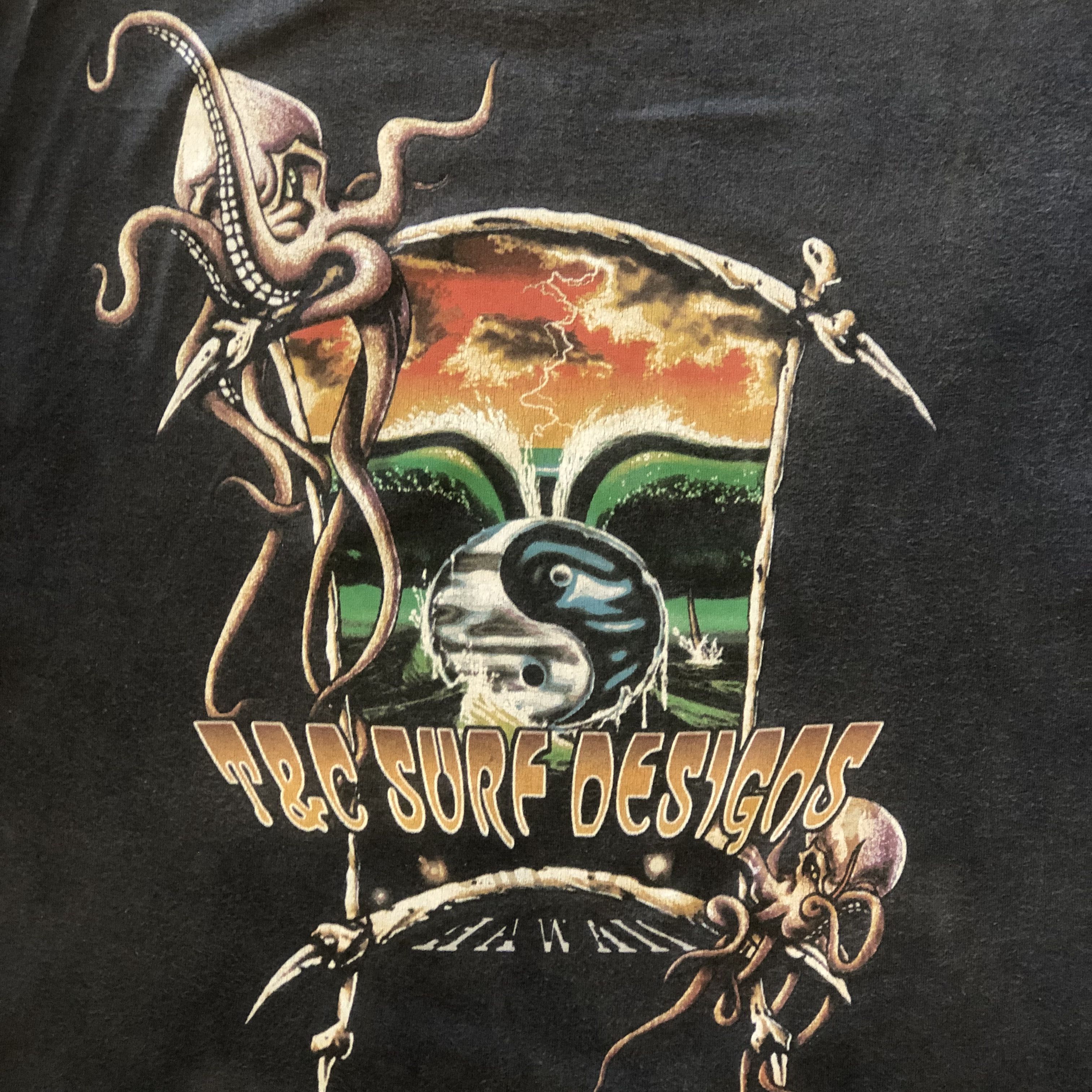 Vintage vintage tnc surf sick backhit graphic rare banger Size US L / EU 52-54 / 3 - 3 Thumbnail