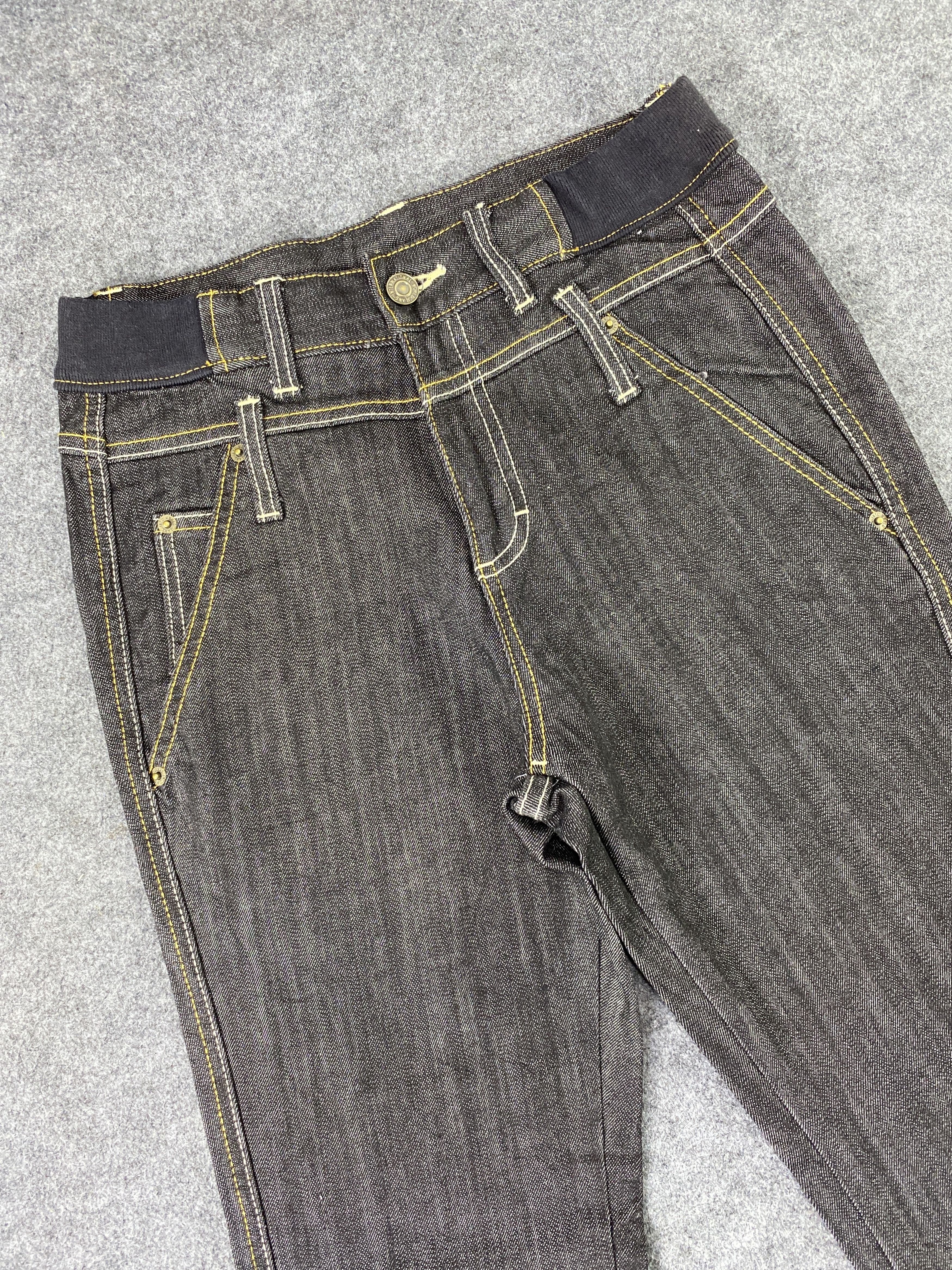 Japanese Brand Japanese Brand Bootcut Black Jeans - J1051 Size 26" / US 2 / IT 38 - 5 Thumbnail